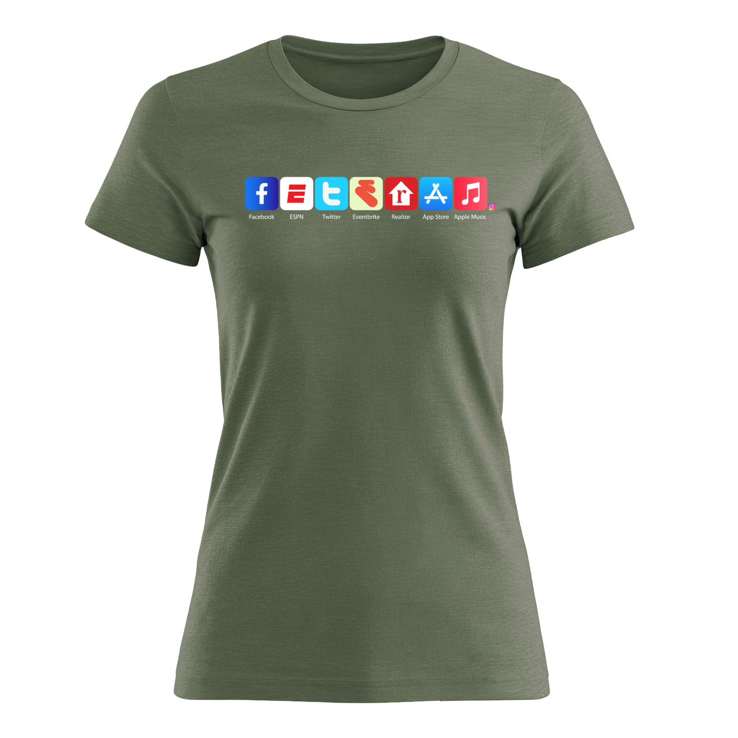 Feteran: Social Icons - Women's Tee
