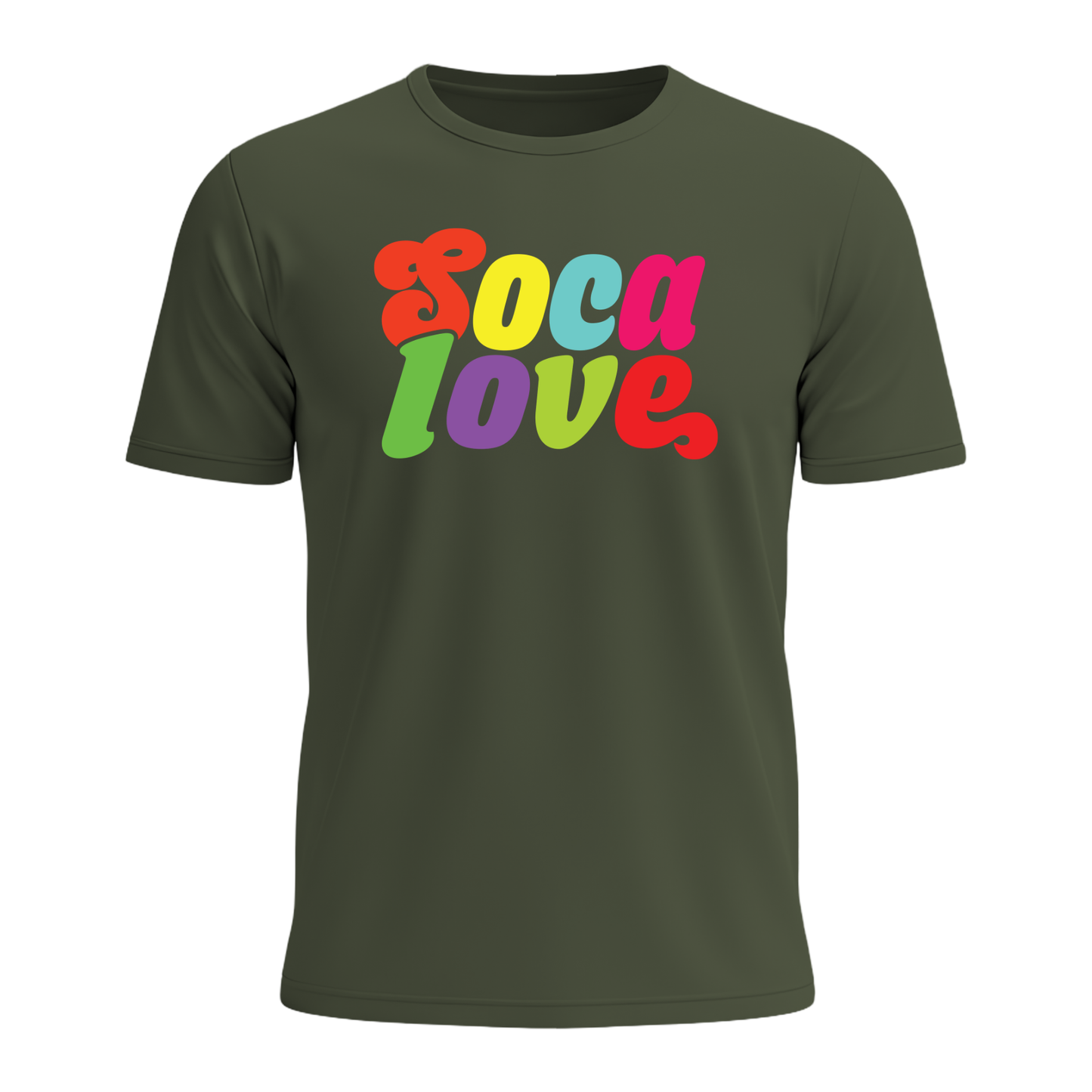 Soca Love Script - Men's Tee