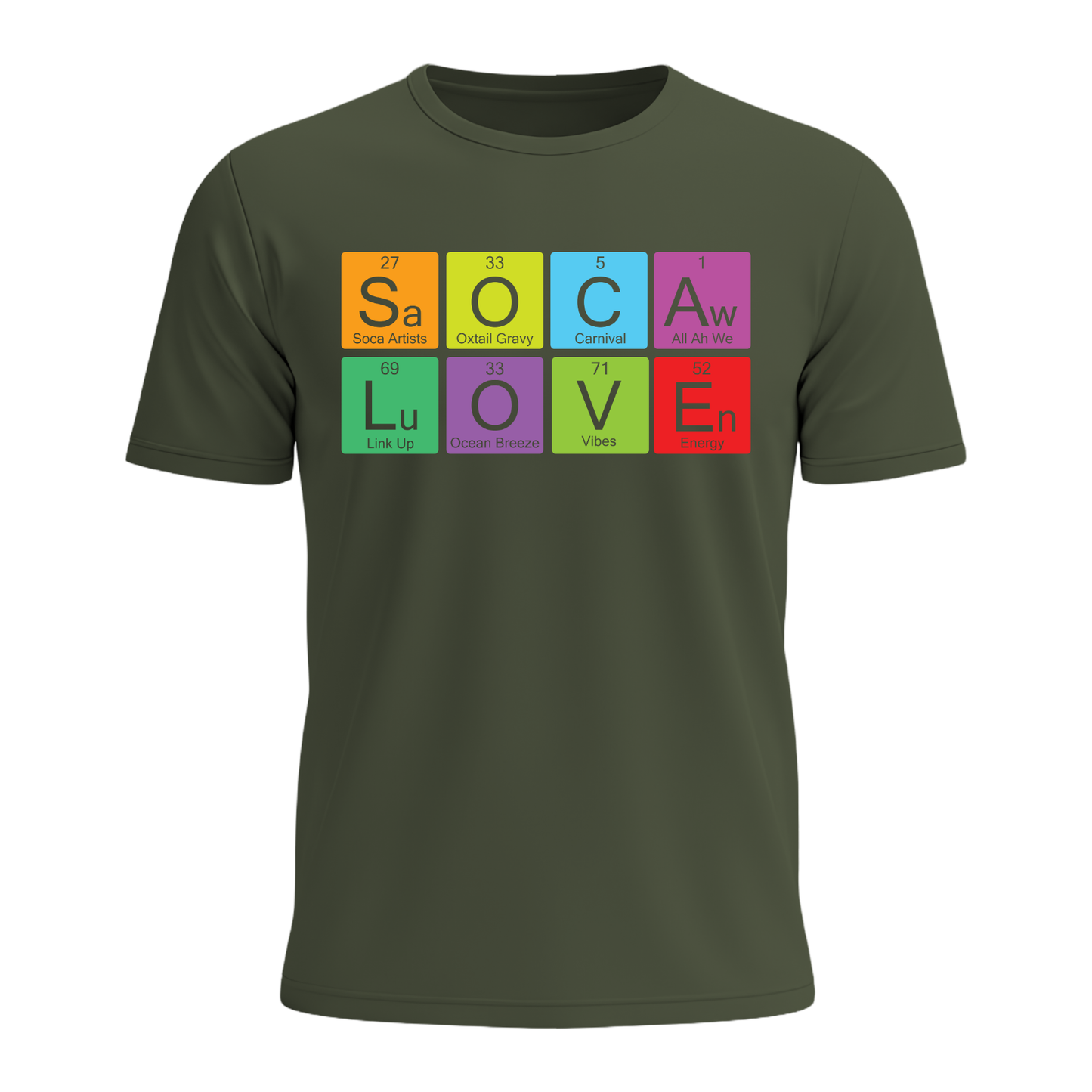 Soca Love Elements - Youth Tee