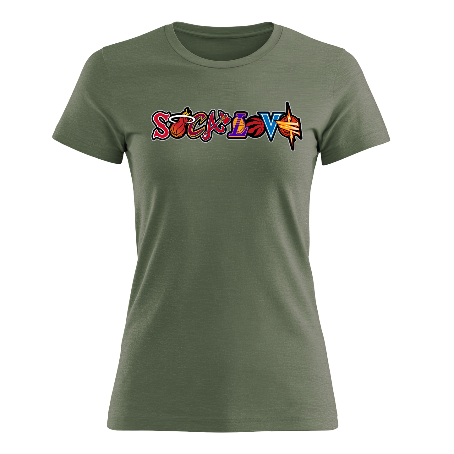 Soca Love Sports Icon - Women's Tee