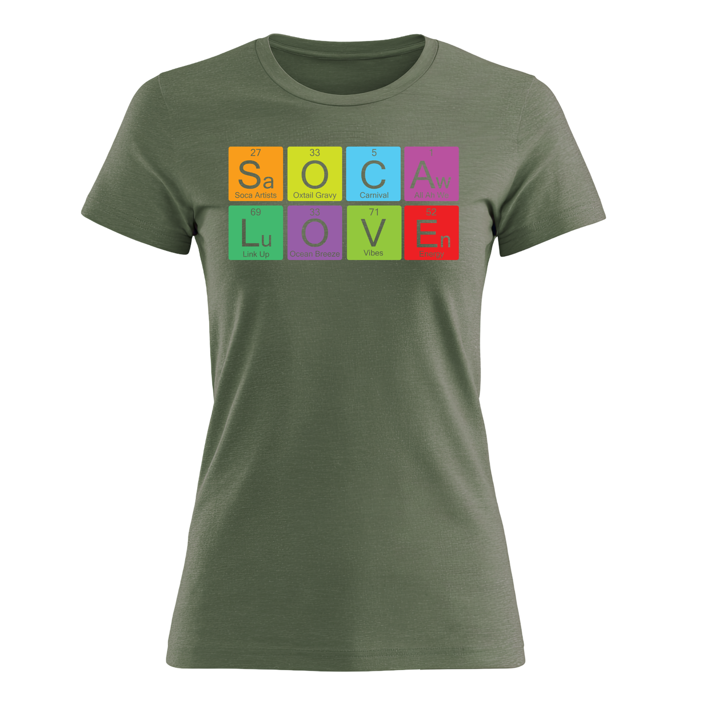 Soca Love Elements - Women's Tee