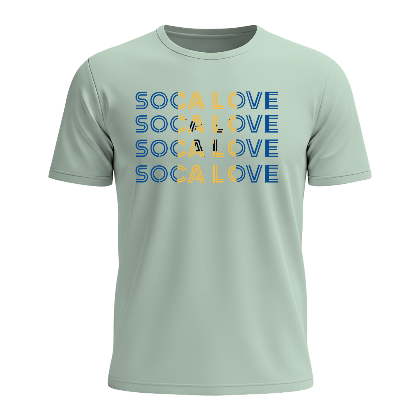 Soca Love Slant Colorblock IV - Men's Tee