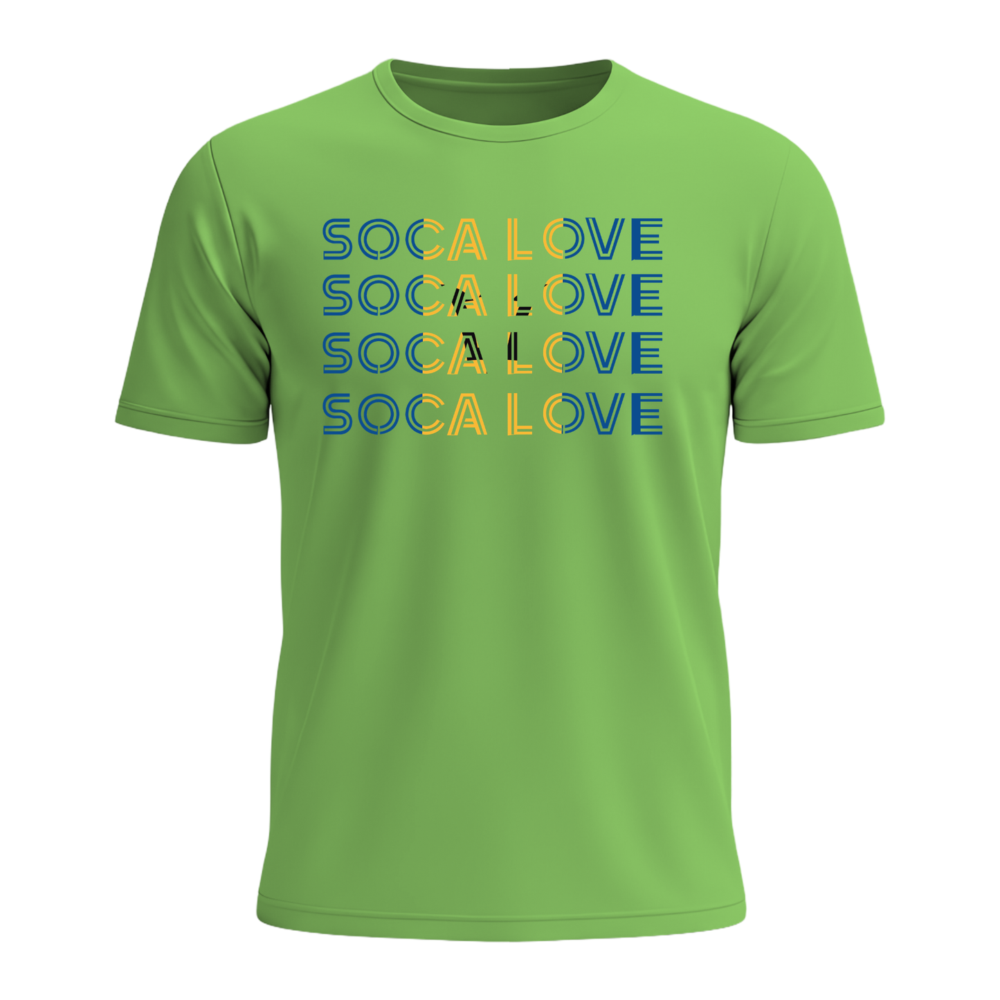 Soca Love Slant Colorblock IV - Men's Tee