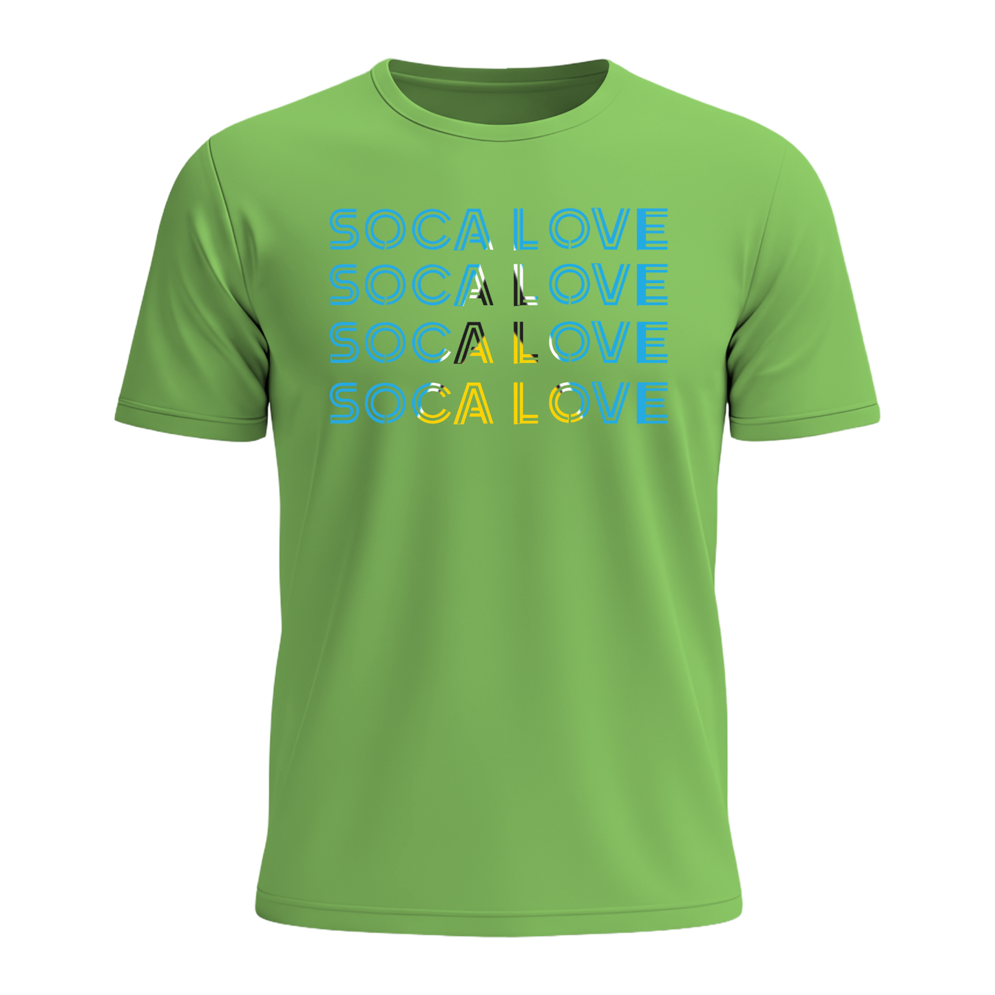 Soca Love Slant Colorblock III - Men's Tee