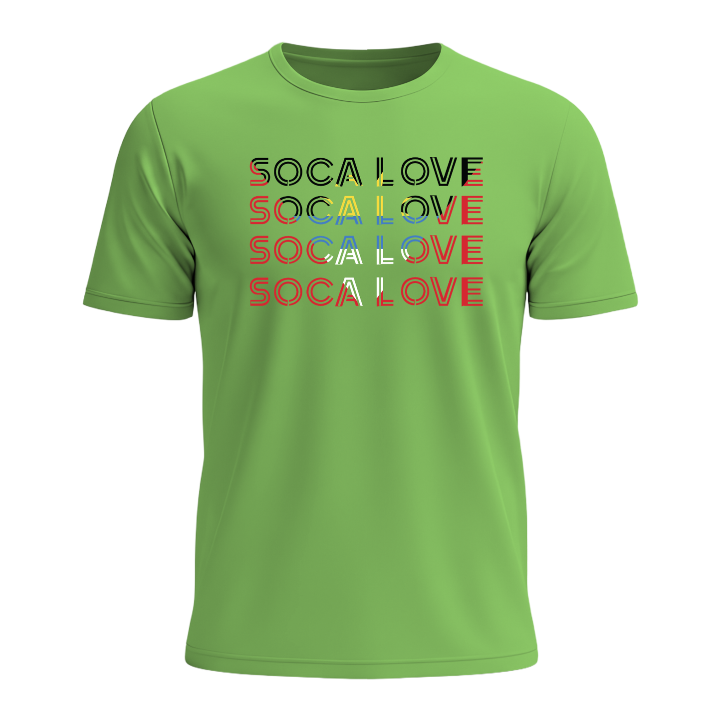 Soca Love Slant Colorblock II - Men's Tee
