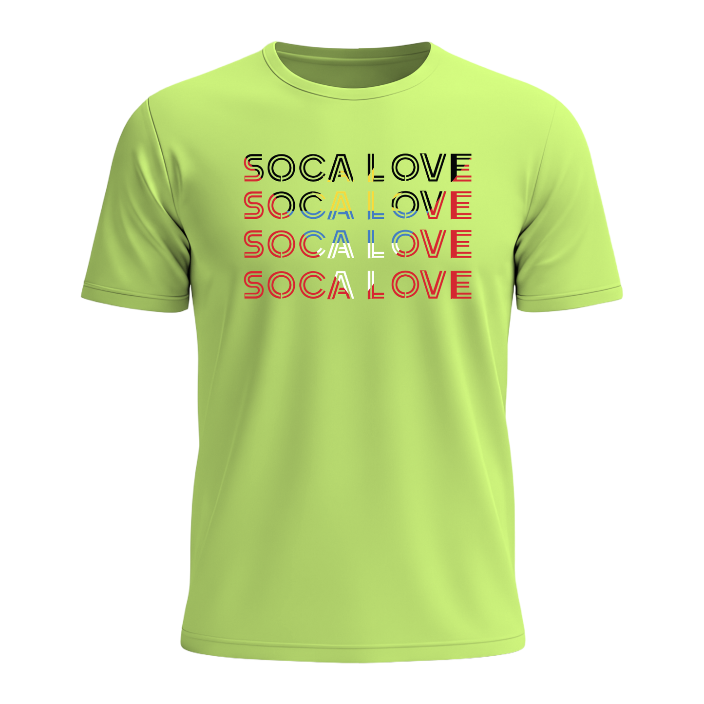 Soca Love Slant Colorblock II - Men's Tee