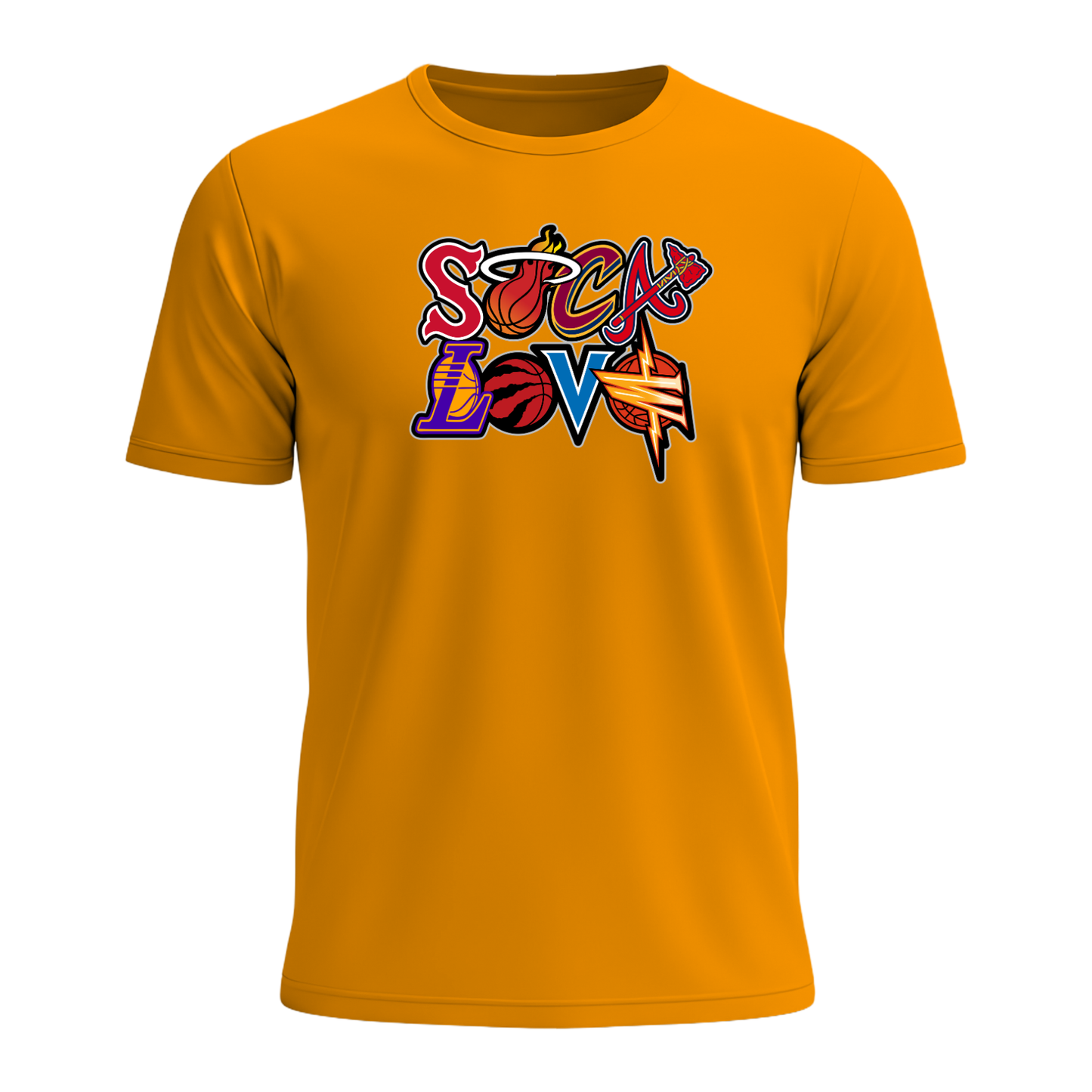 Soca Love Sports Icon Stacked - Men's Tee
