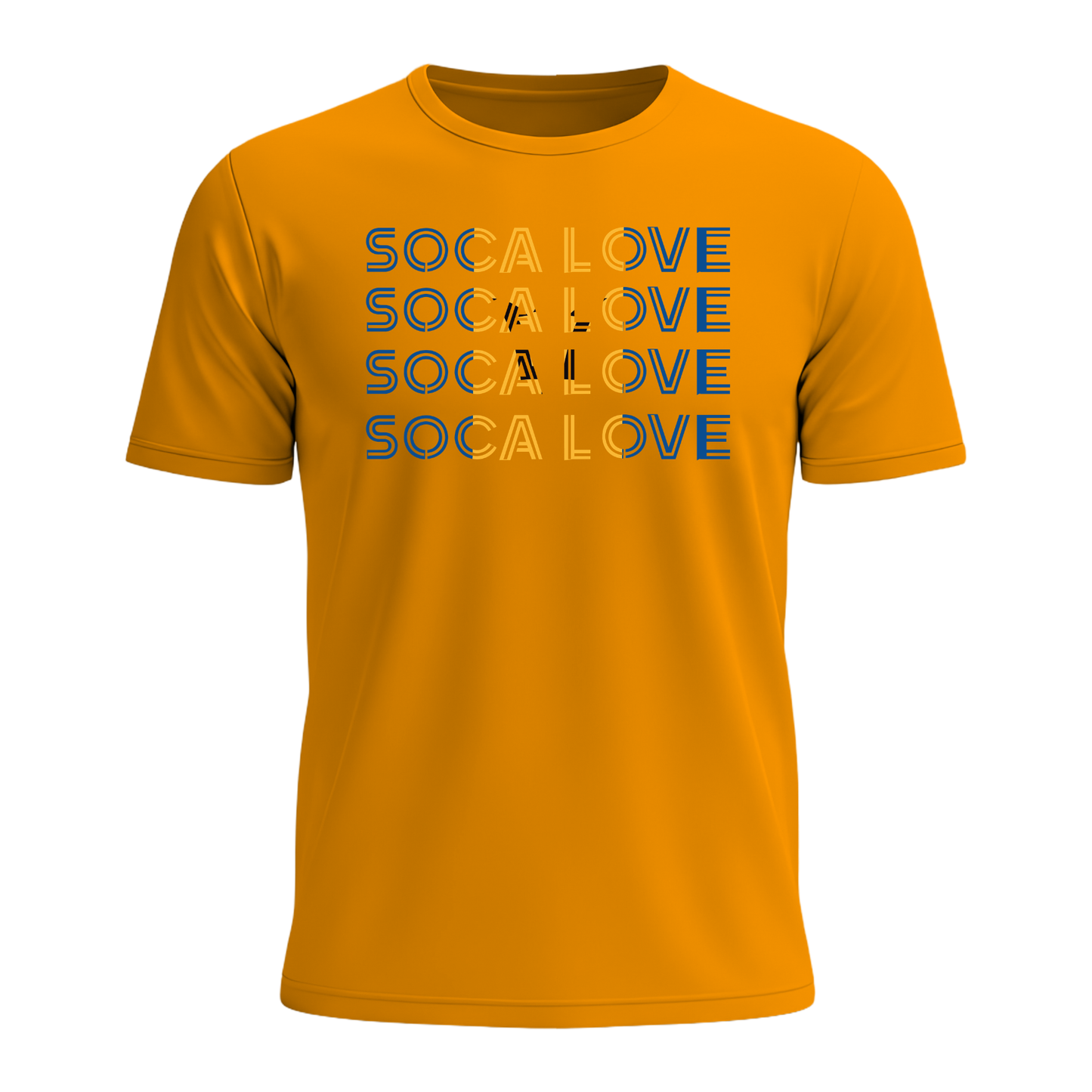 Soca Love Slant Colorblock IV - Youth Tee