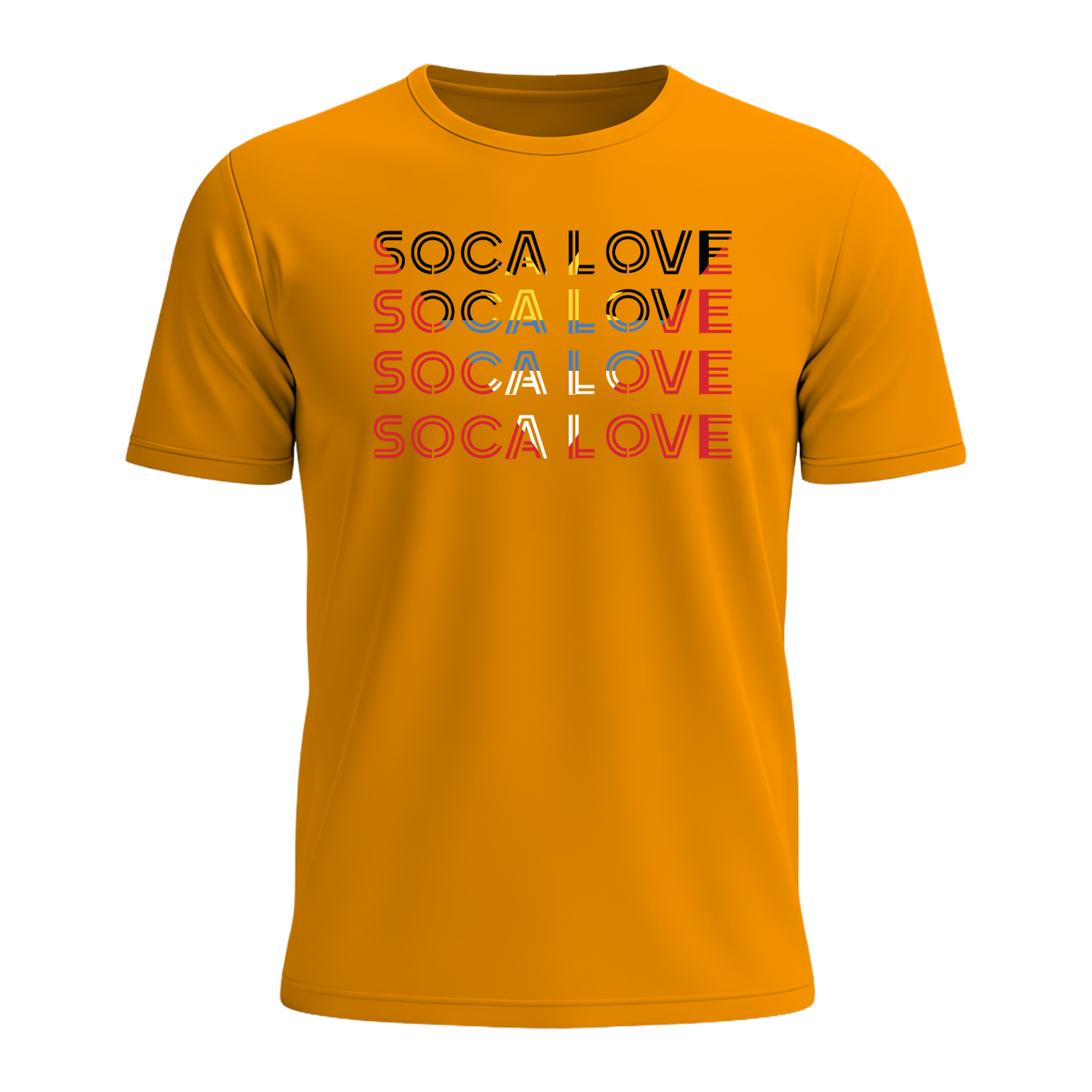 Soca Love Slant Colorblock II - Youth Tee