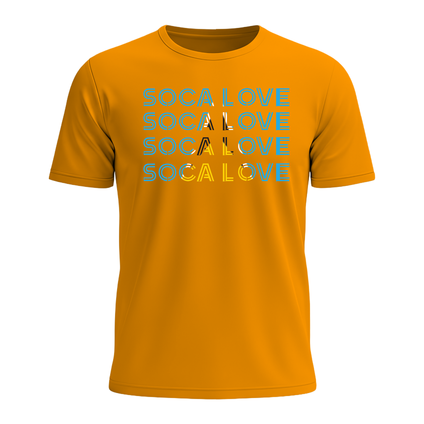 Soca Love Slant Colorblock III - Youth Tee