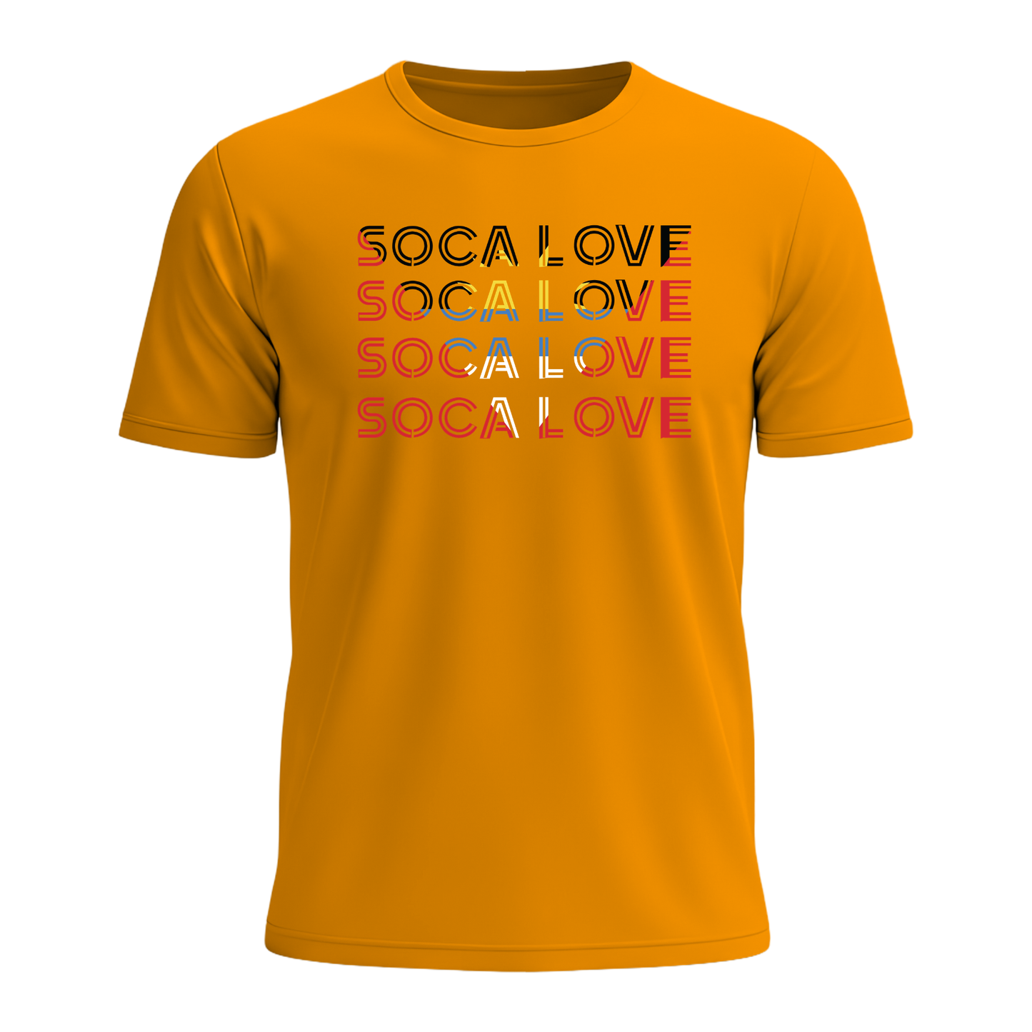 Soca Love Slant Colorblock II - Men's Tee