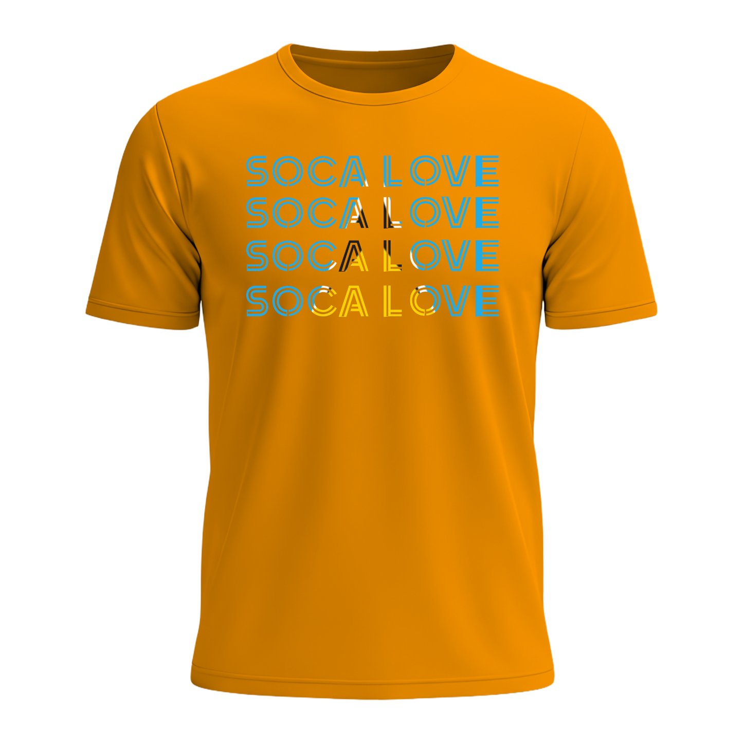 Soca Love Slant Colorblock III - Men's Tee