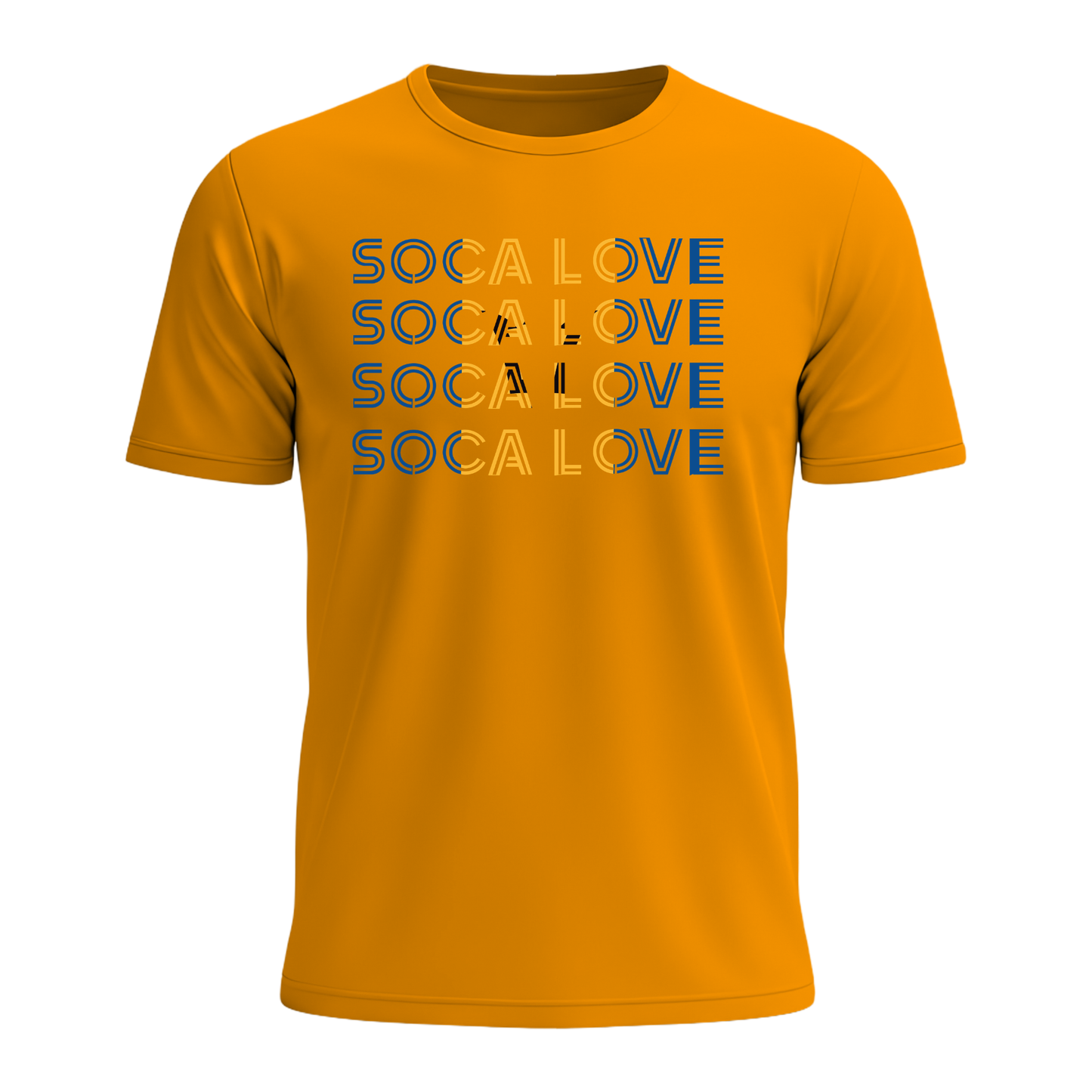 Soca Love Slant Colorblock IV - Men's Tee