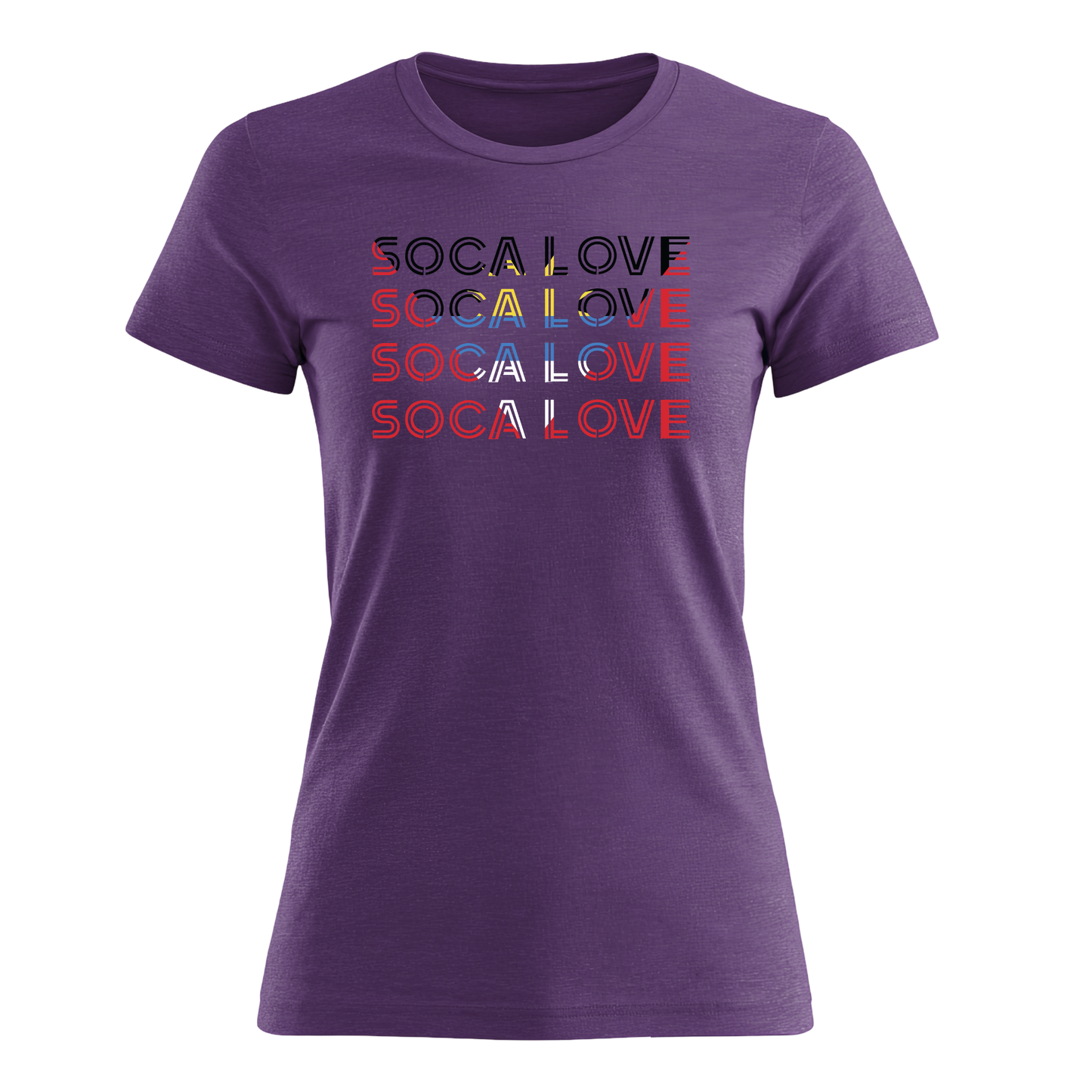 Soca Love Slant Colorblock II - Women's Tee