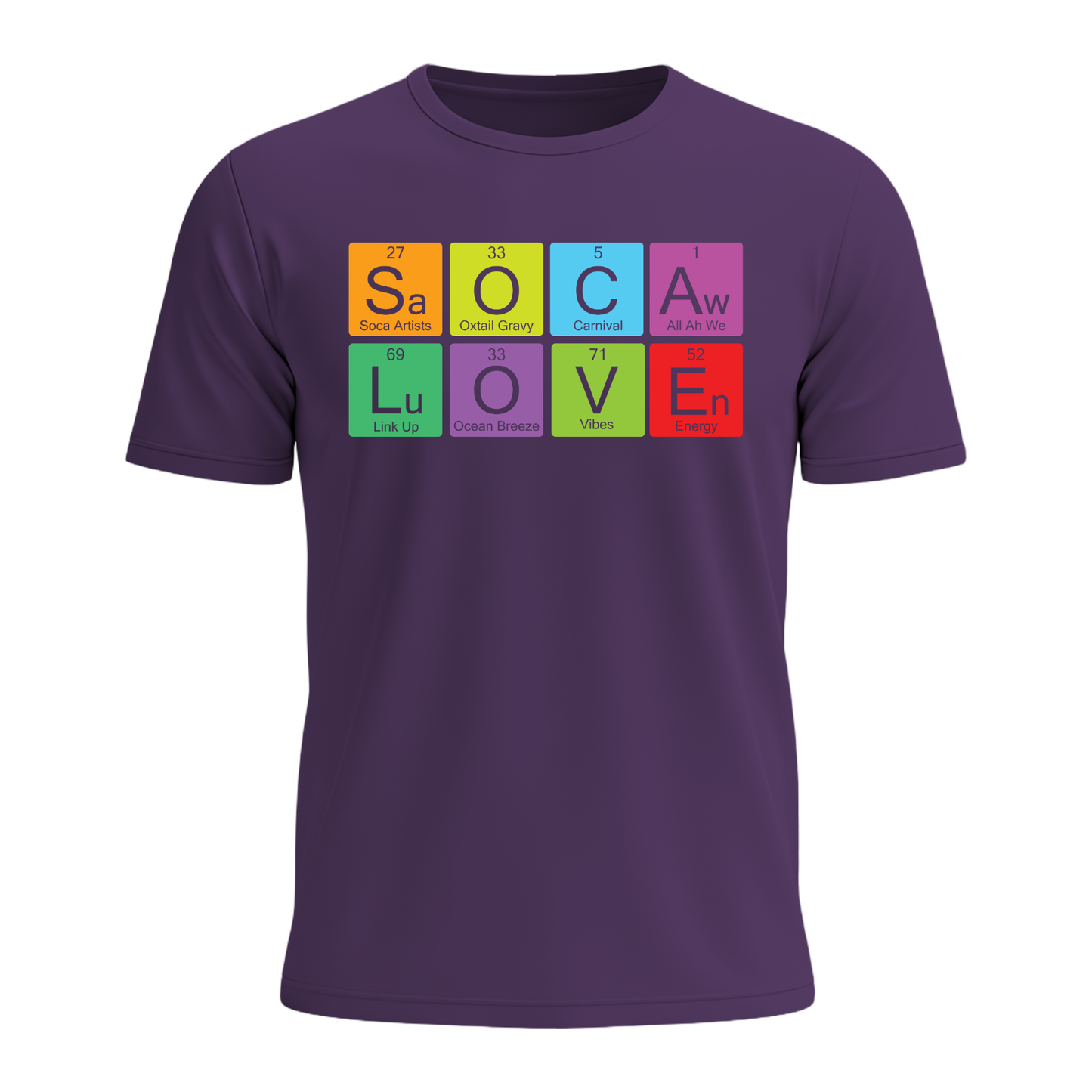Soca Love Elements - Men's Tee