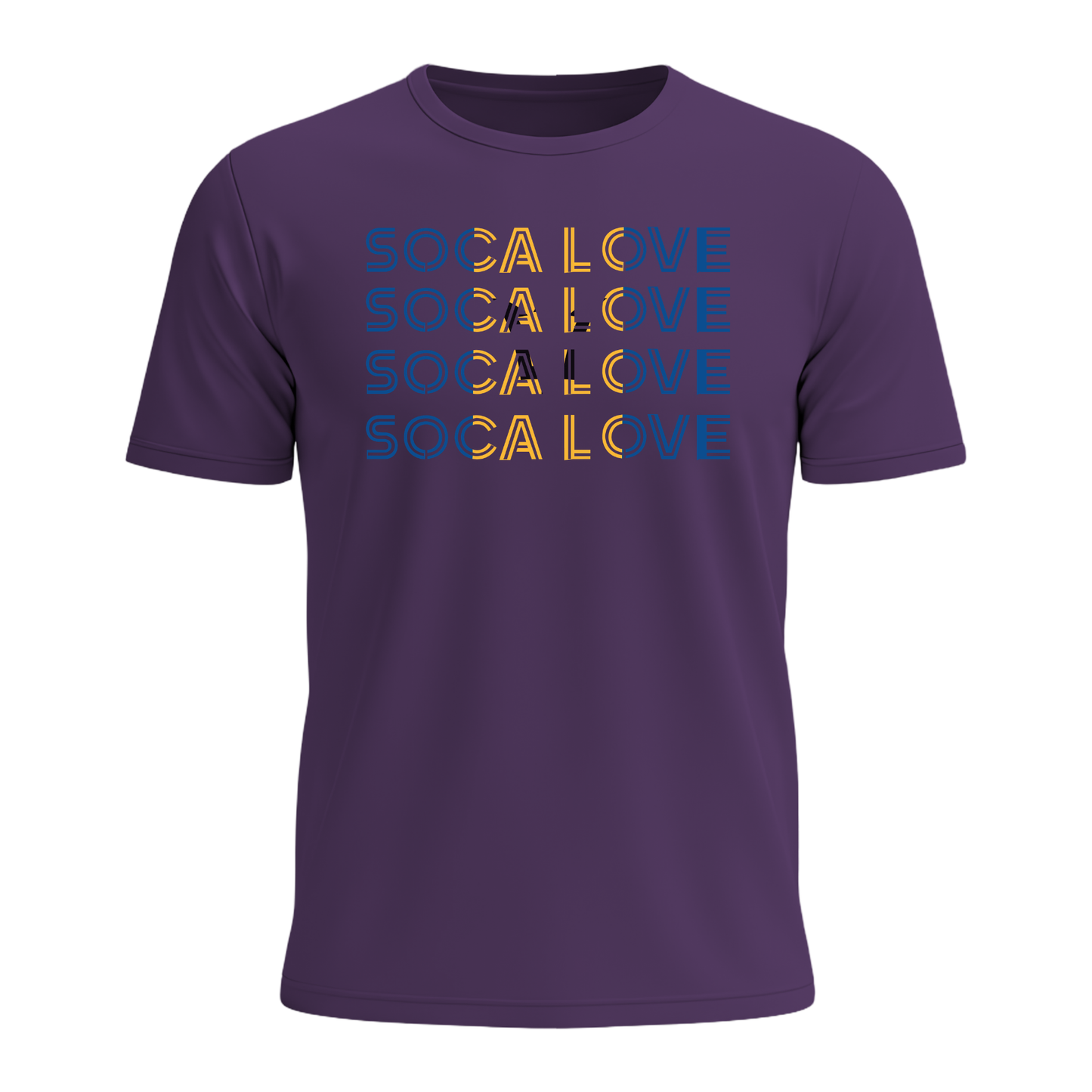 Soca Love Slant Colorblock IV - Youth Tee