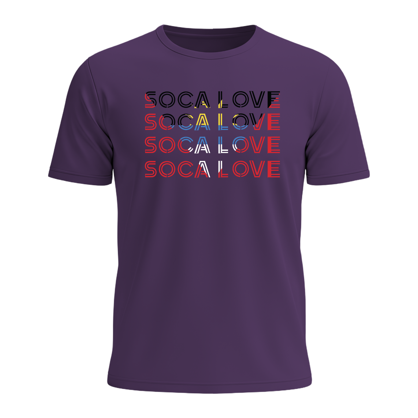Soca Love Slant Colorblock II - Men's Tee