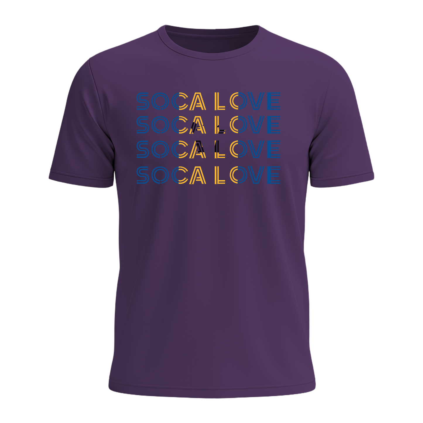 Soca Love Slant Colorblock IV - Men's Tee