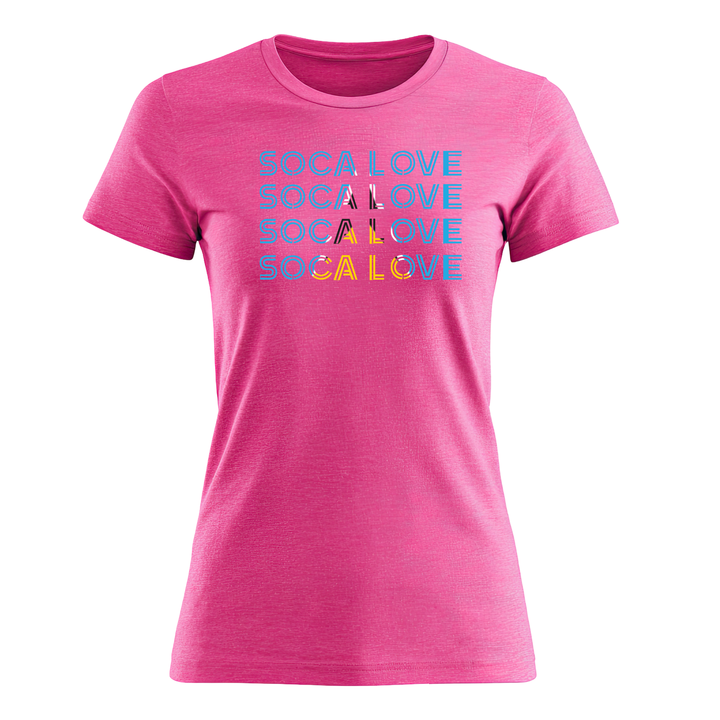 Soca Love Slant Colorblock III - Women's Tee