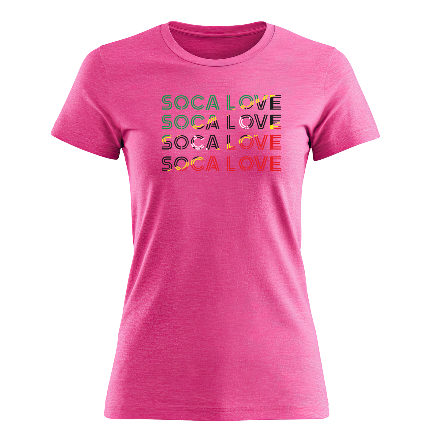 Soca Love Slant Colorblock I - Women's Tee