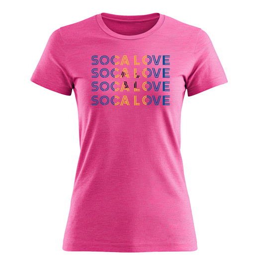 Soca Love Slant Colorblock IV - Women's Tee