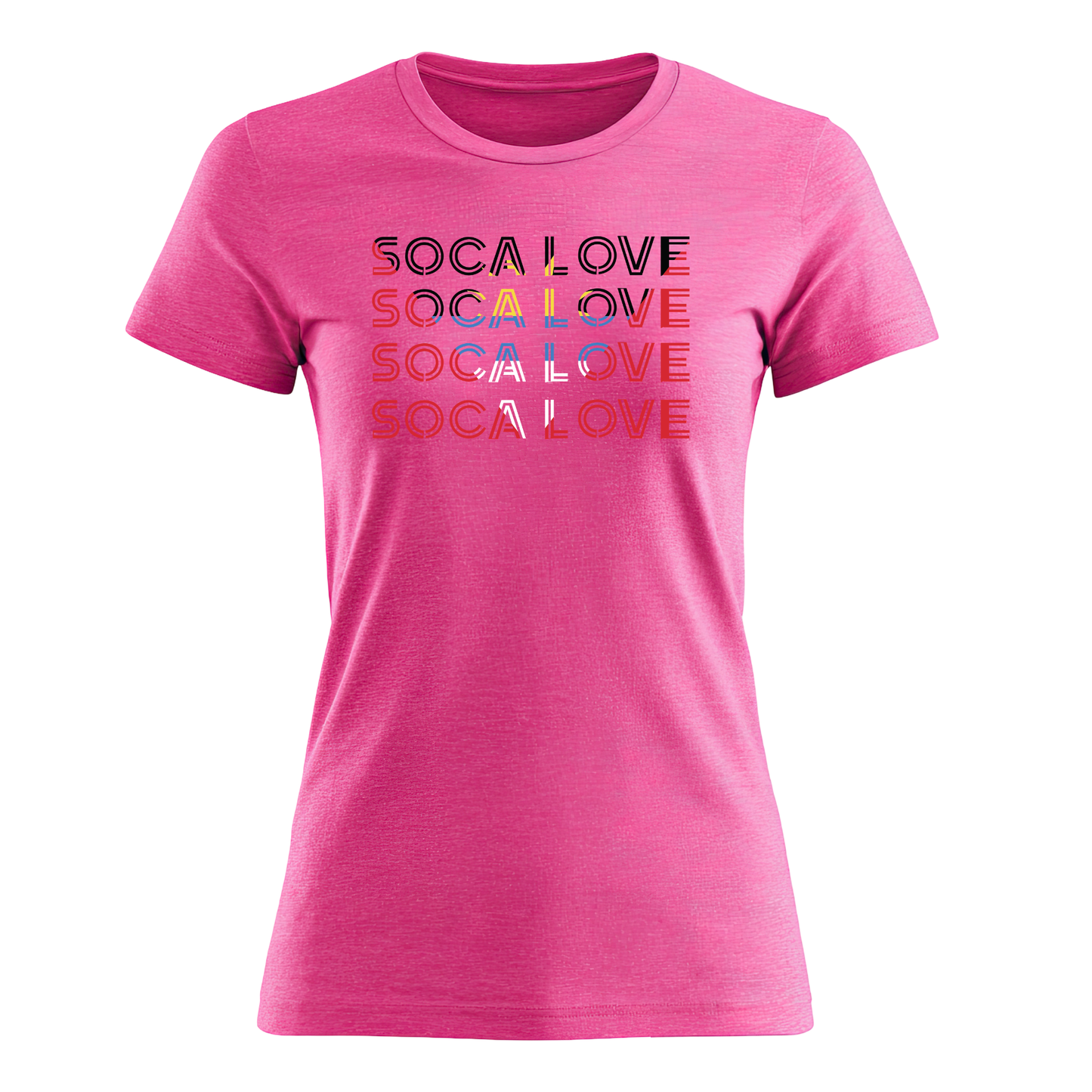 Soca Love Slant Colorblock II - Women's Tee