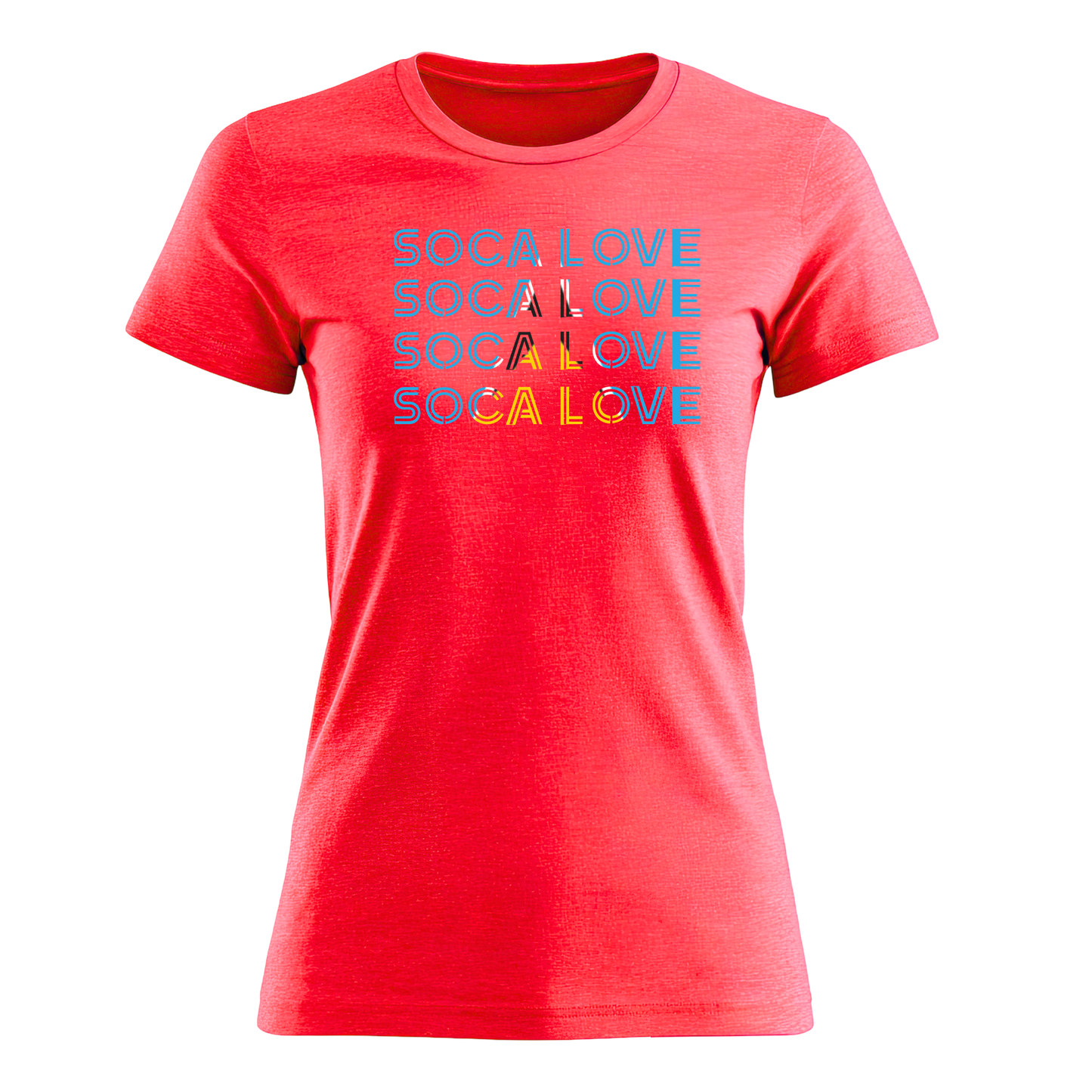 Soca Love Slant Colorblock III - Women's Tee