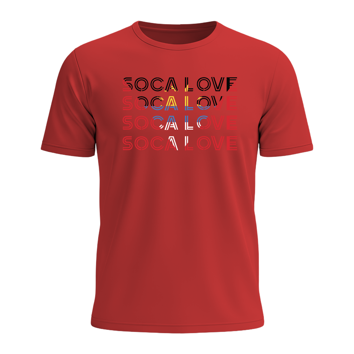 Soca Love Slant Colorblock II - Men's Tee