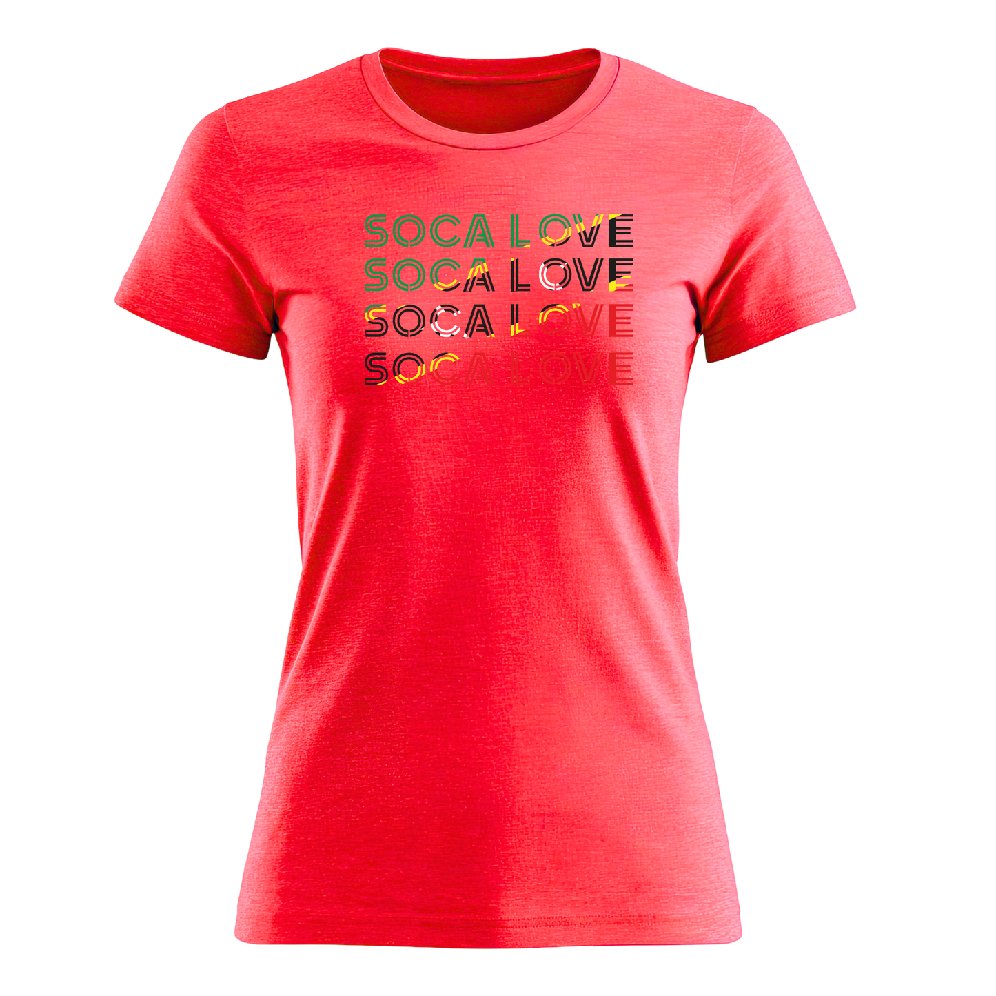 Soca Love Slant Colorblock I - Women's Tee
