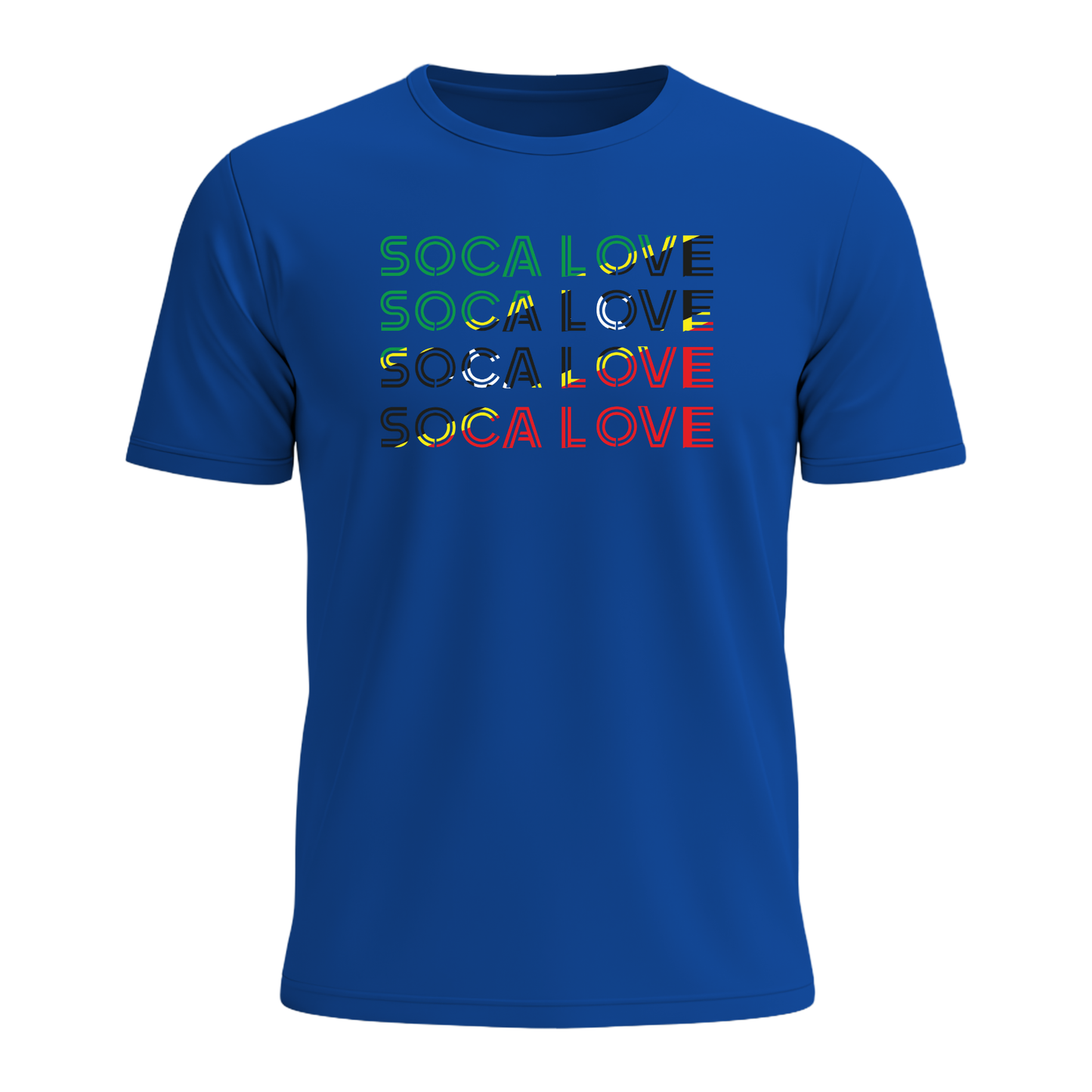 Soca Love Slant Colorblock I - Youth Tee