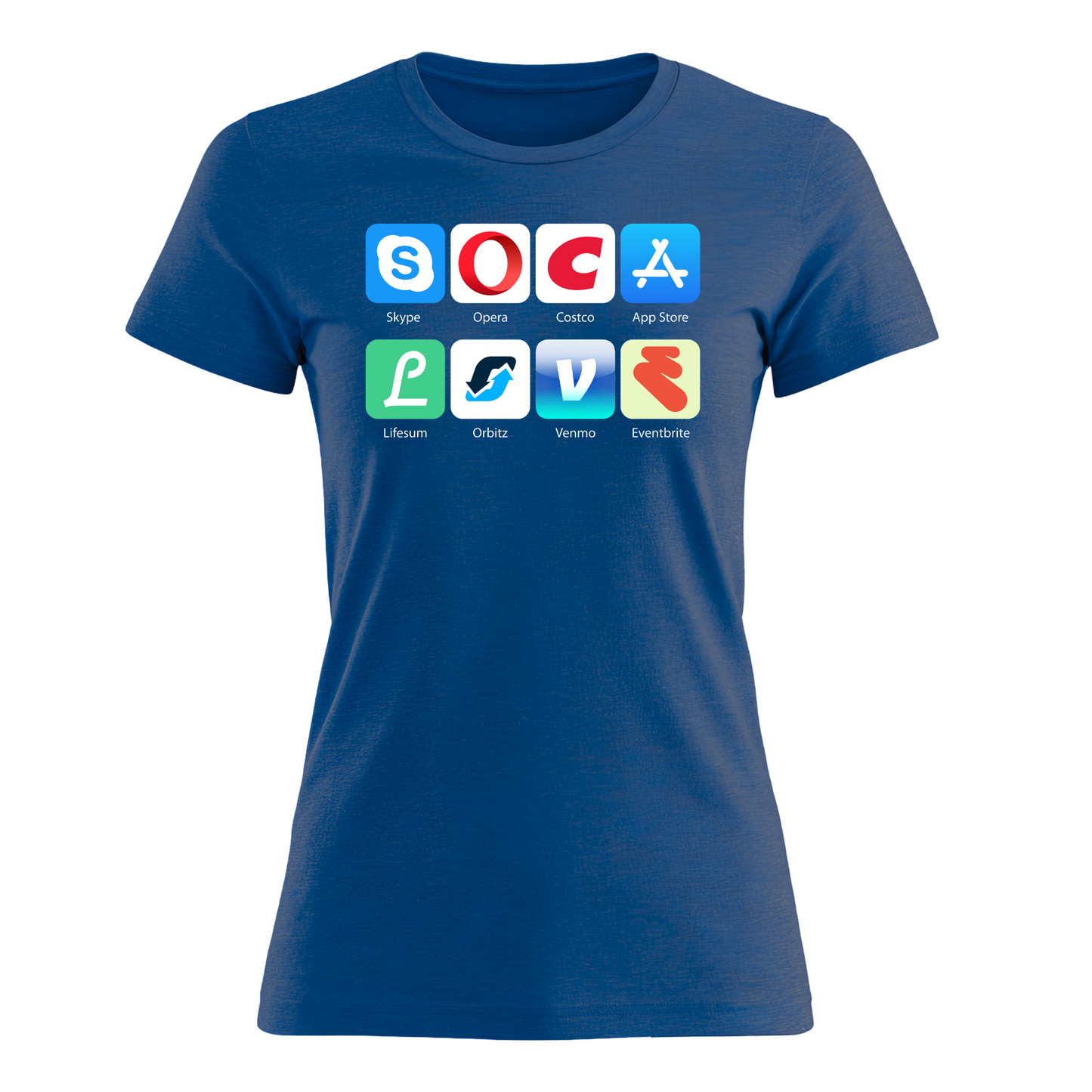 Soca Love Social Icon - Women's Tee