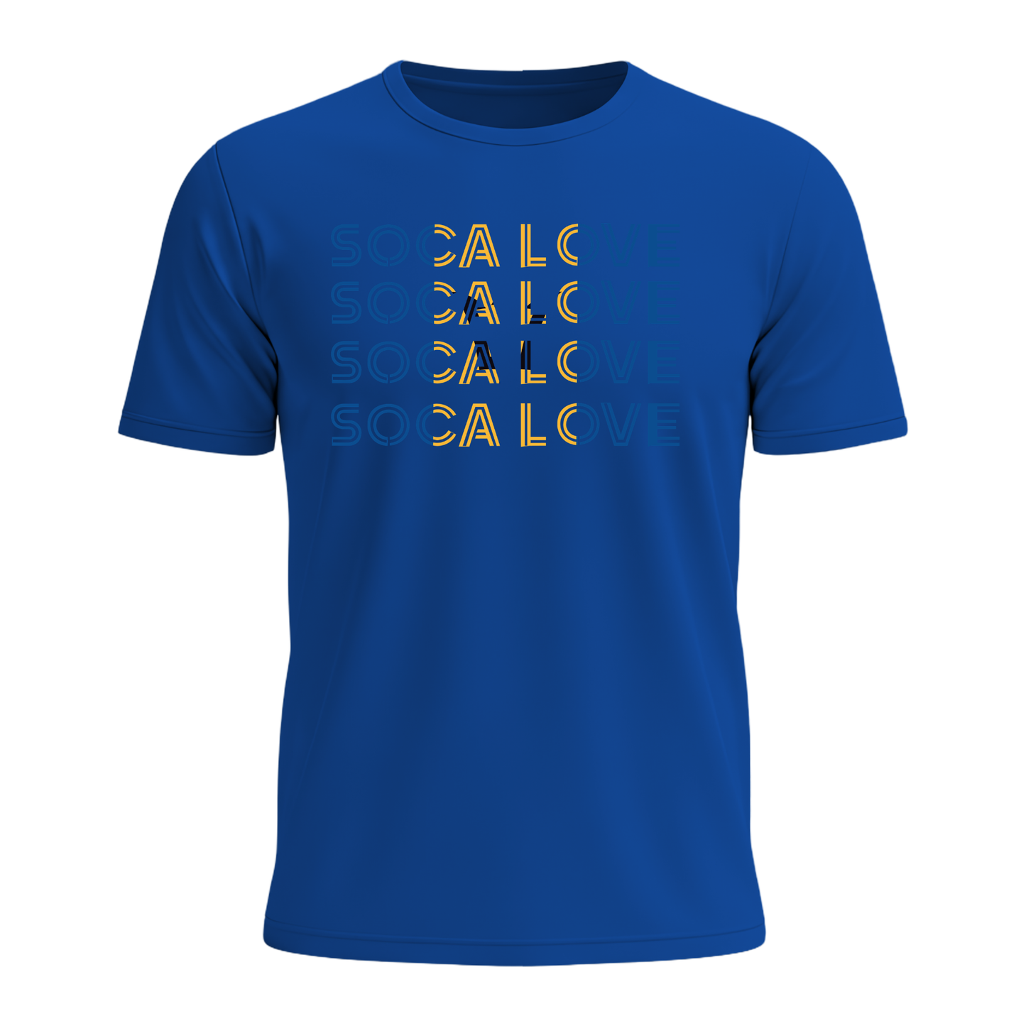 Soca Love Slant Colorblock IV - Men's Tee