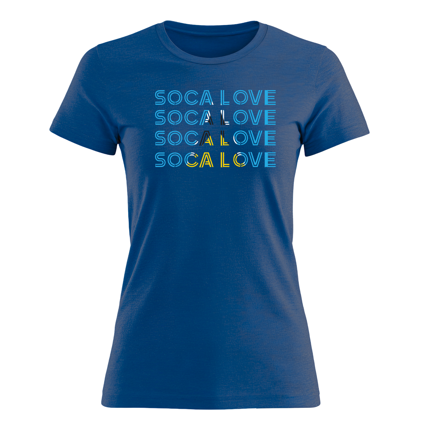 Soca Love Slant Colorblock III - Women's Tee