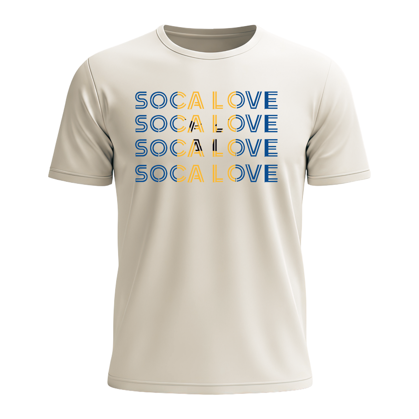 Soca Love Slant Colorblock IV - Men's Tee