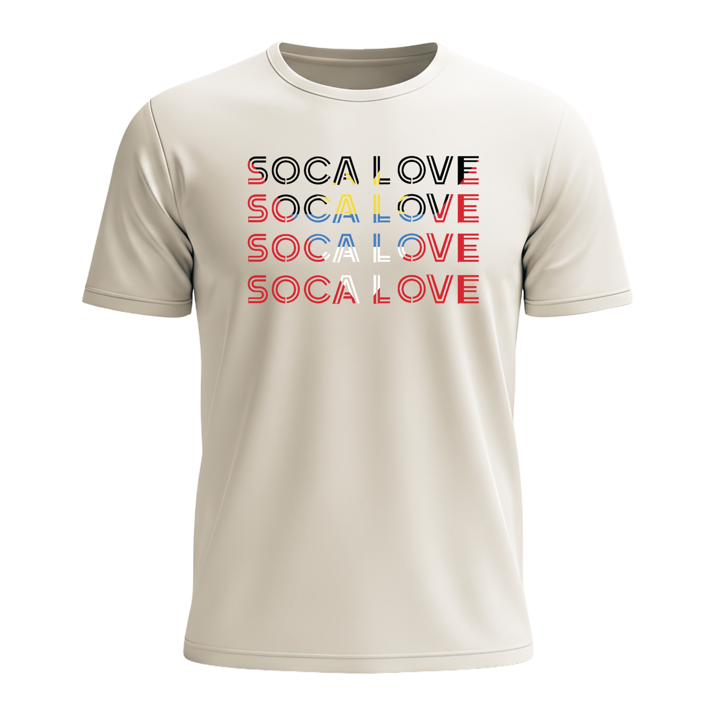 Soca Love Slant Colorblock II - Men's Tee