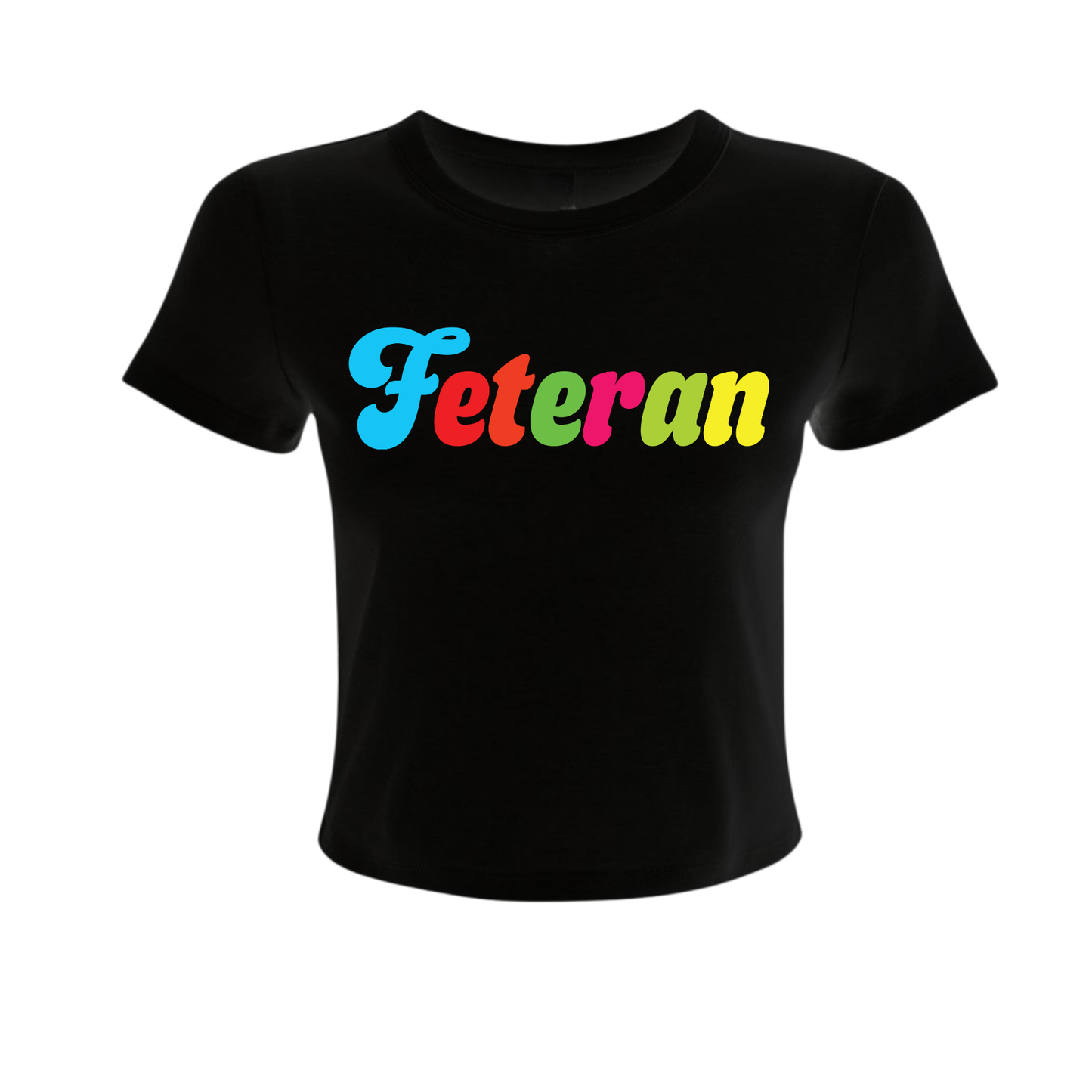 Feteran Script - Women's Baby Tee