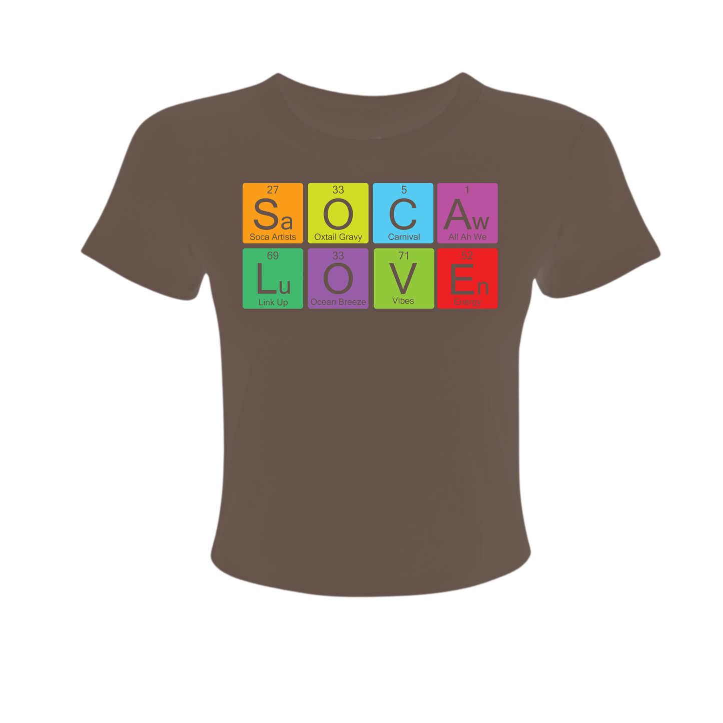 Soca Love Elements - Women's Baby Tee