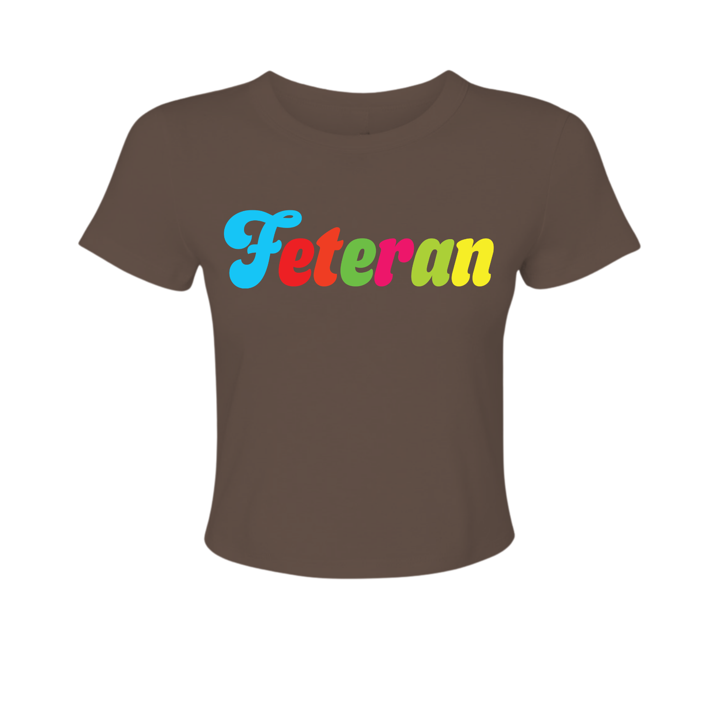 Feteran Script - Women's Baby Tee