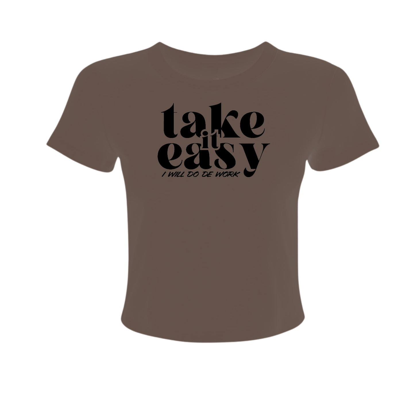 Take It Easy - Women's Baby Tee