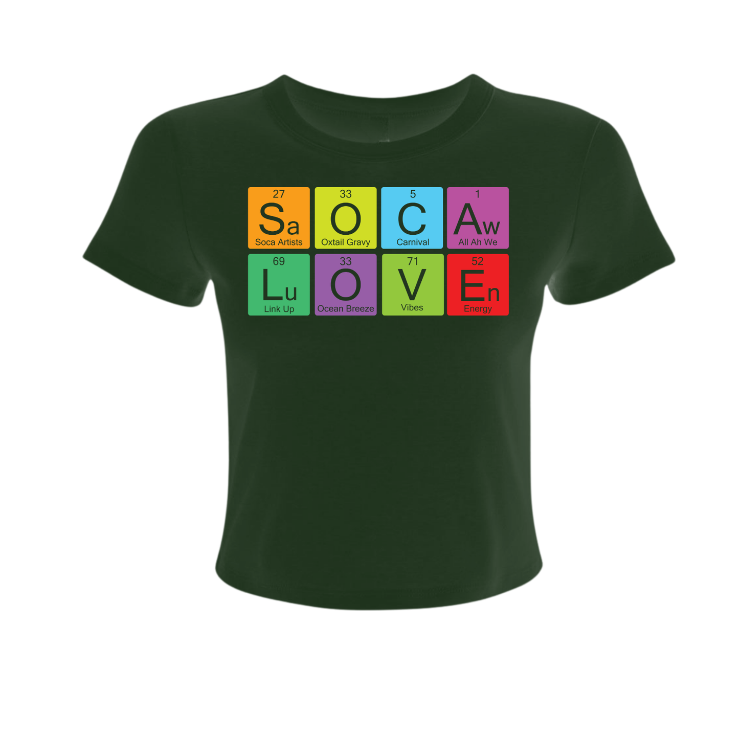 Soca Love Elements - Women's Baby Tee