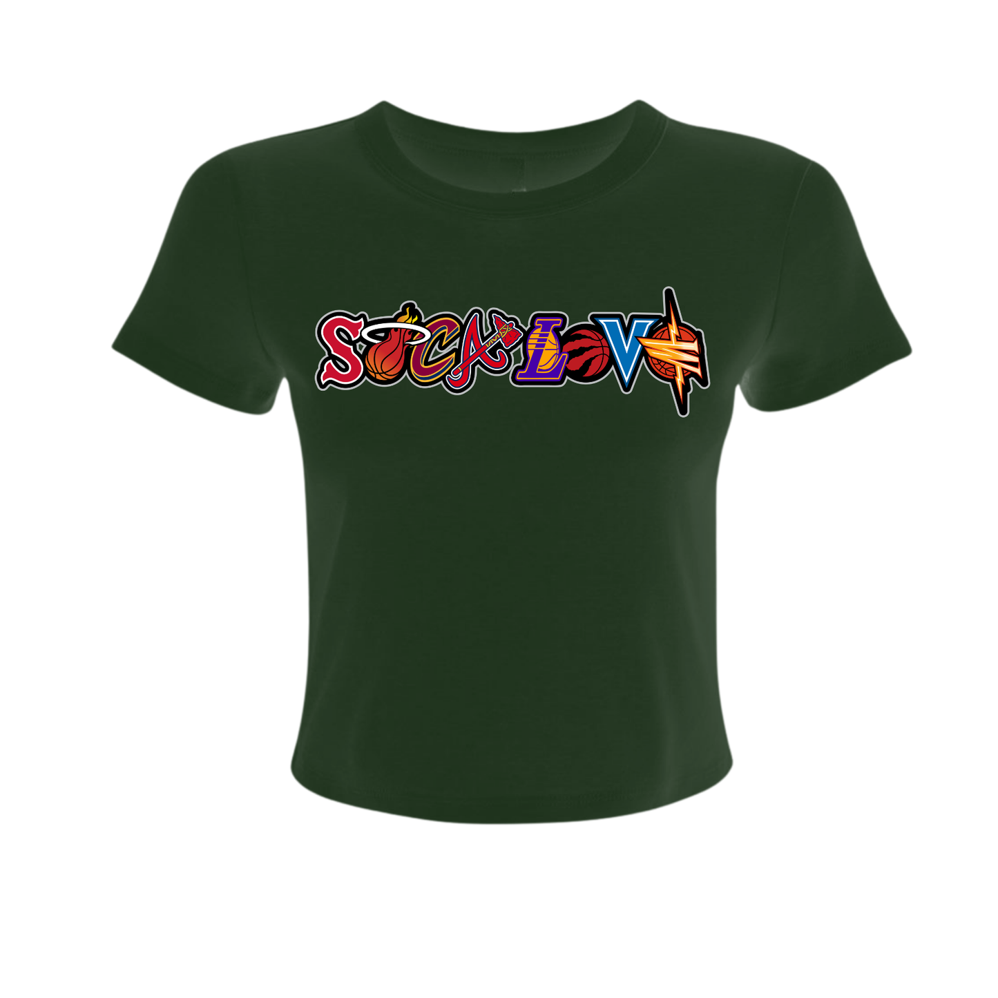 Soca Love Sports Icon - Women's Baby Tee