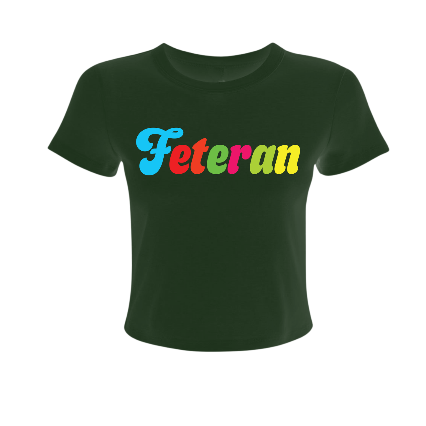 Feteran Script - Women's Baby Tee