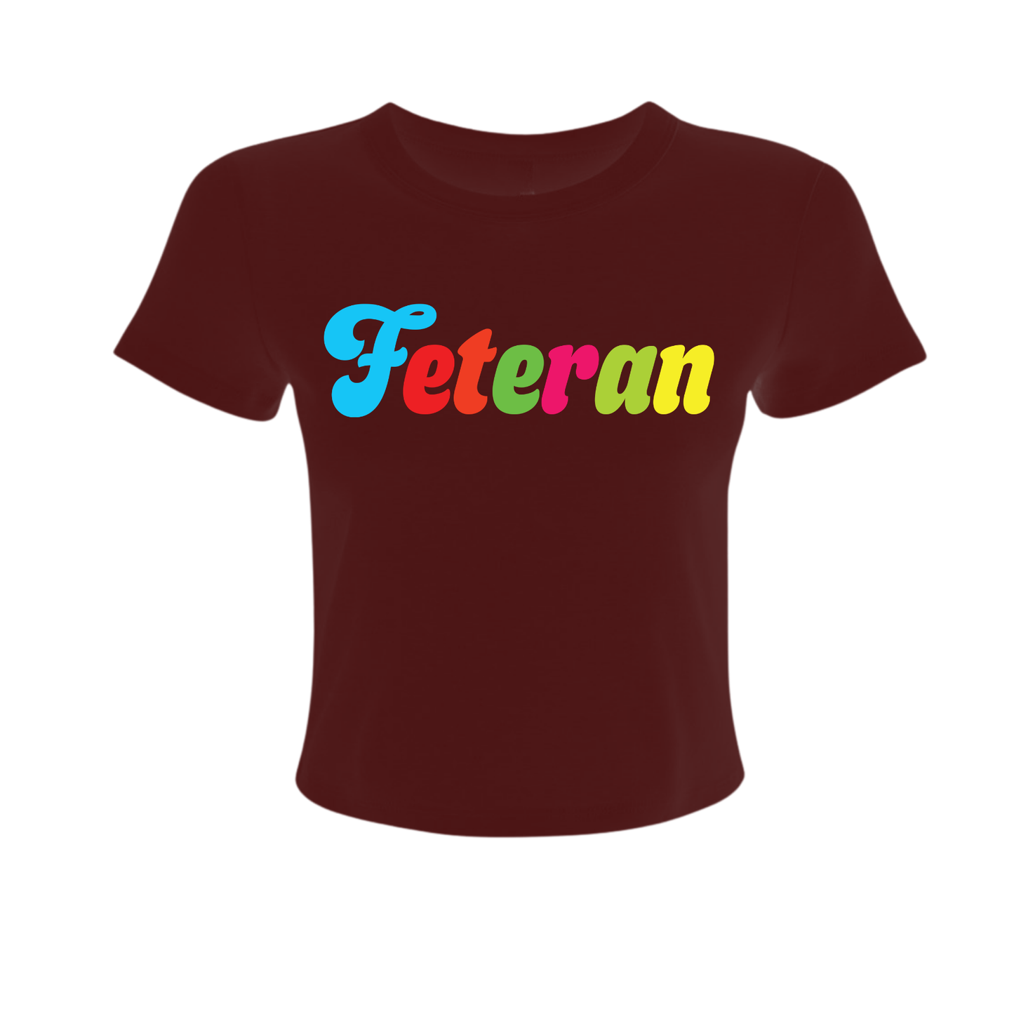 Feteran Script - Women's Baby Tee