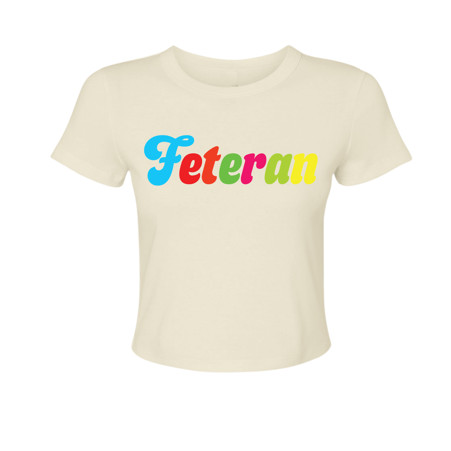 Feteran Script - Women's Baby Tee