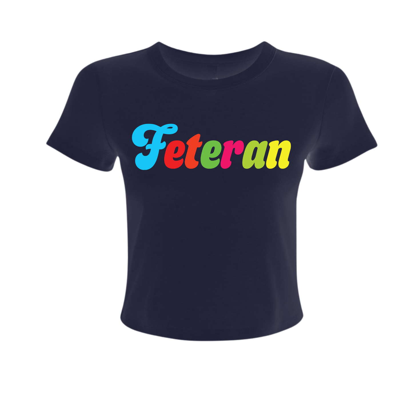 Feteran Script - Women's Baby Tee