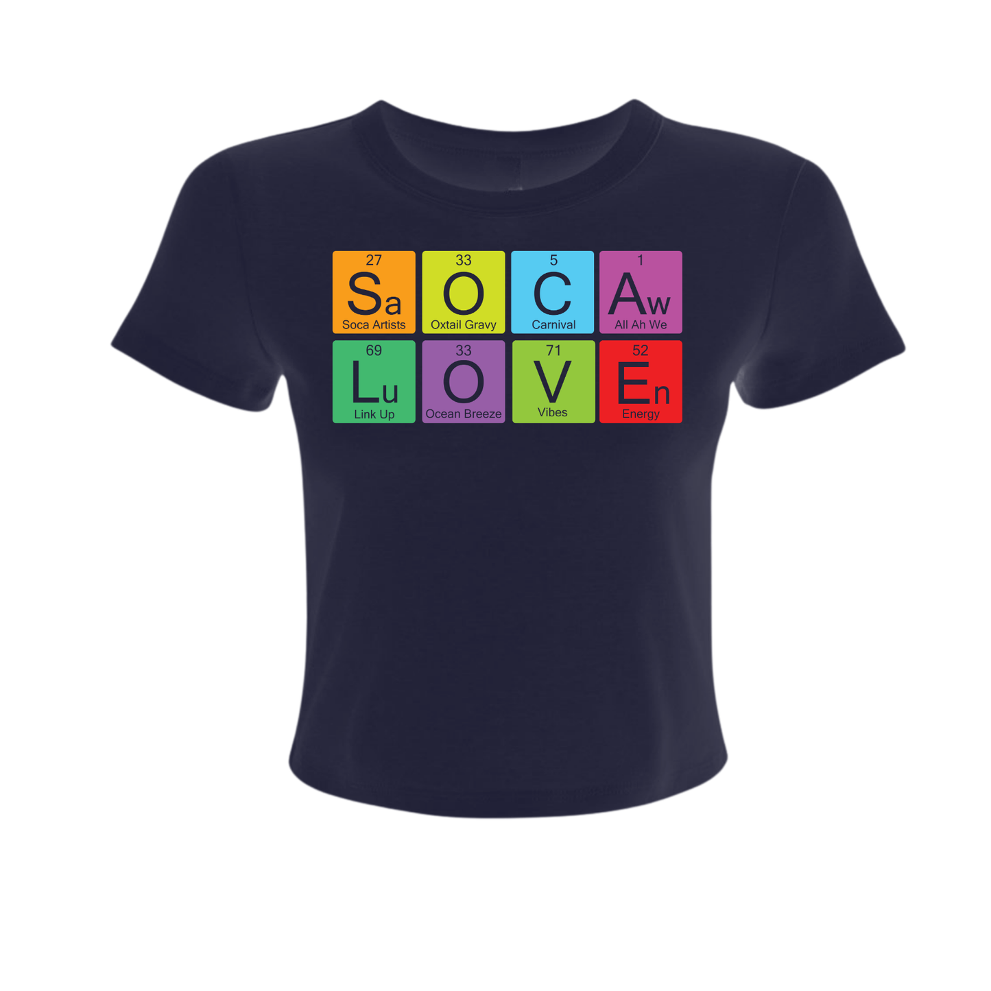 Soca Love Elements - Women's Baby Tee