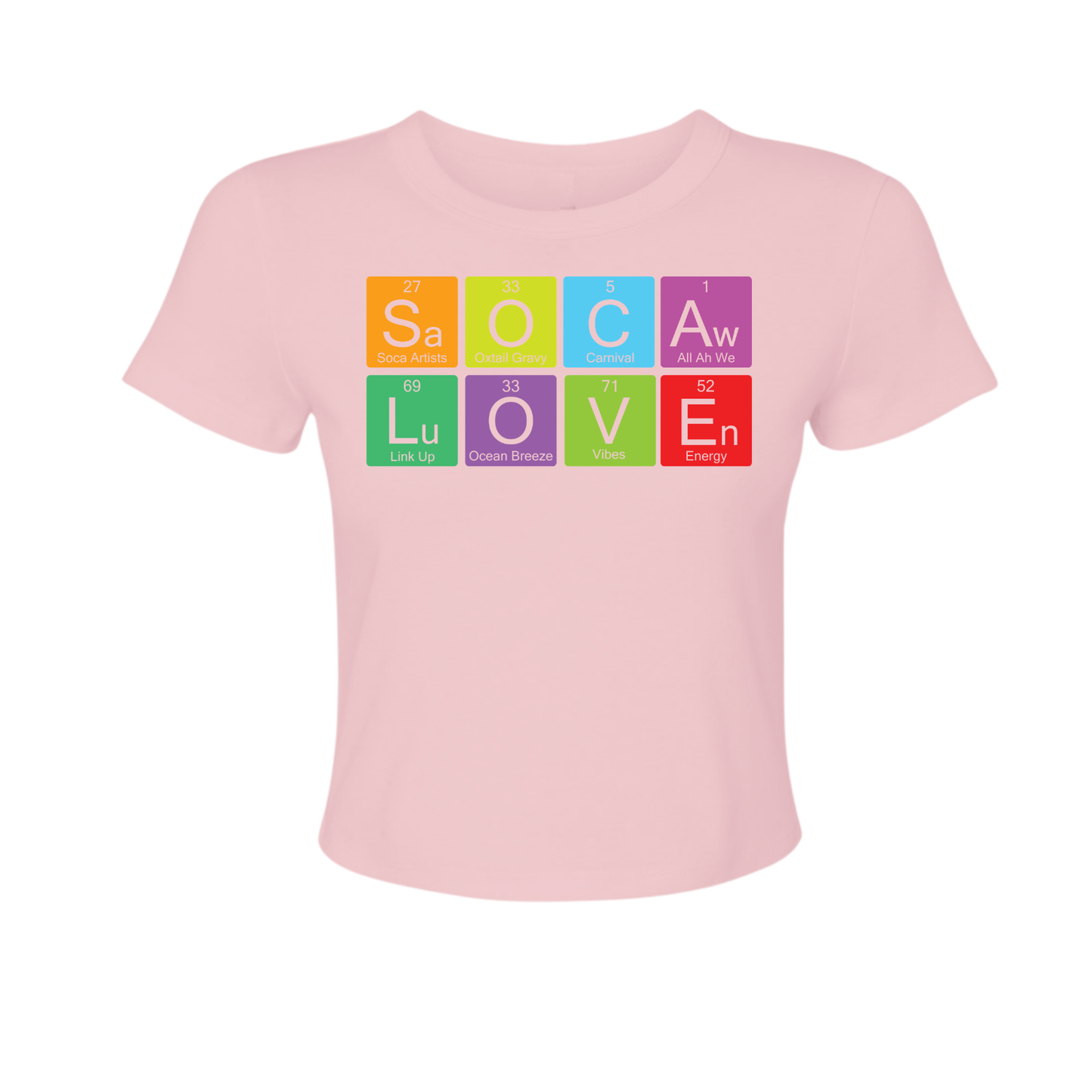 Soca Love Elements - Women's Baby Tee