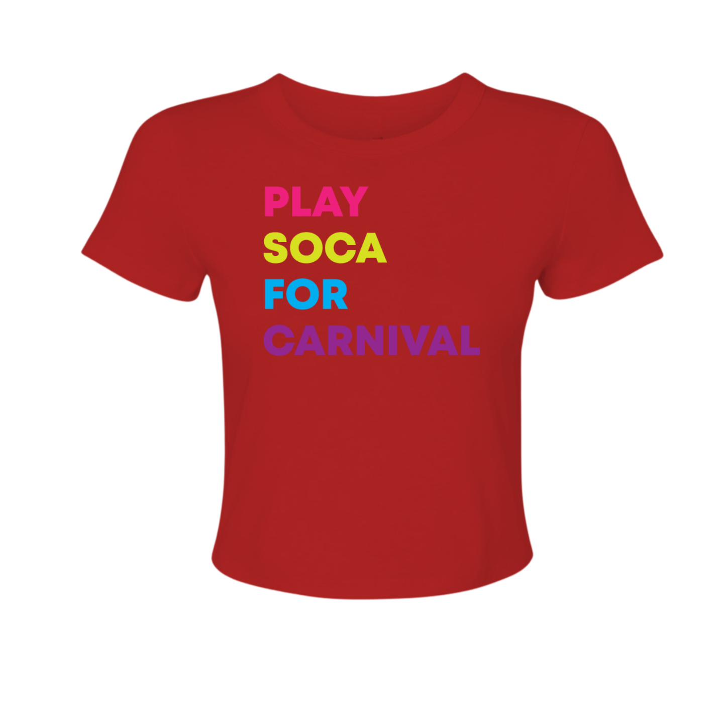 Play Soca for Carnival - Women's Baby Tee