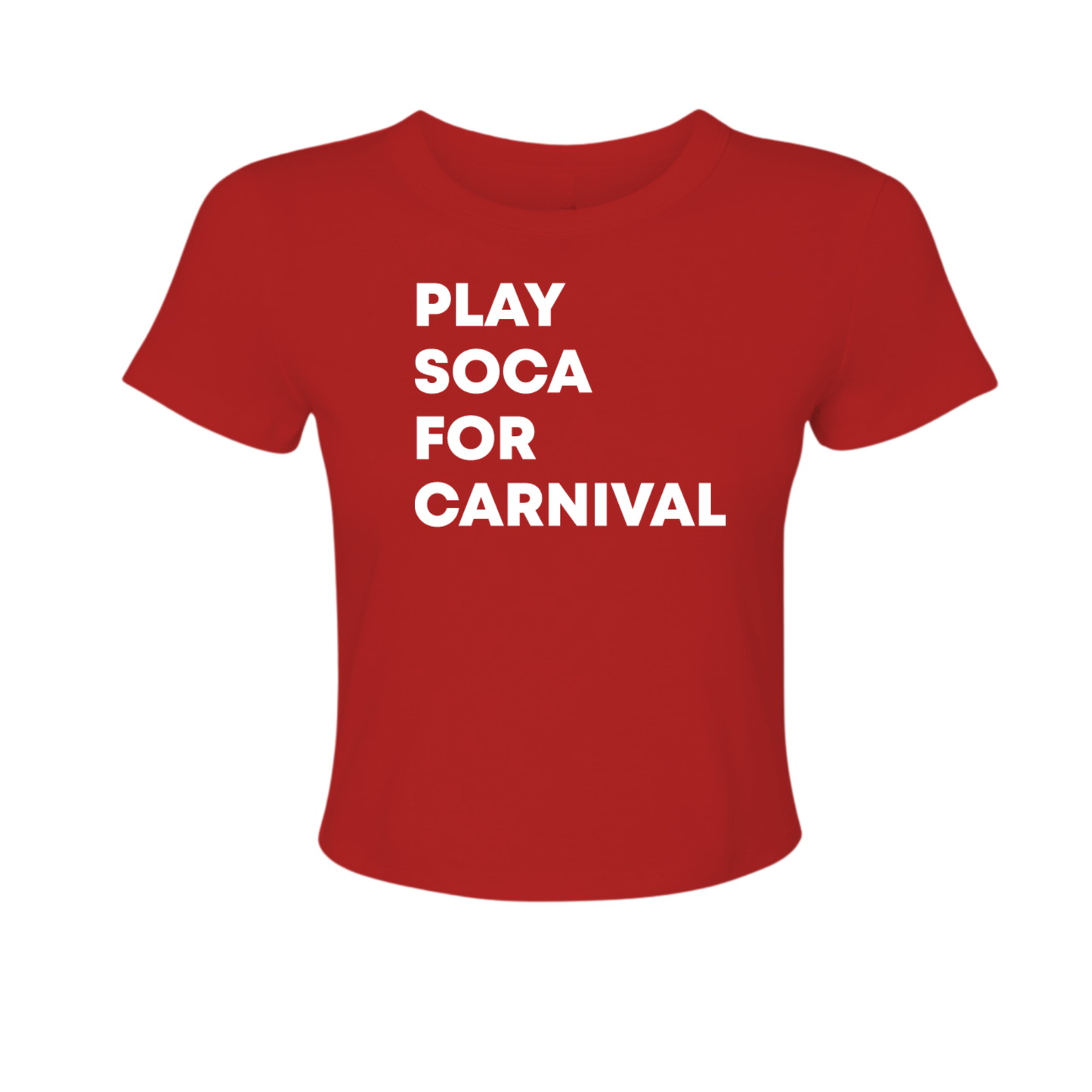 Play Soca for Carnival Solid - Women's Baby Tee