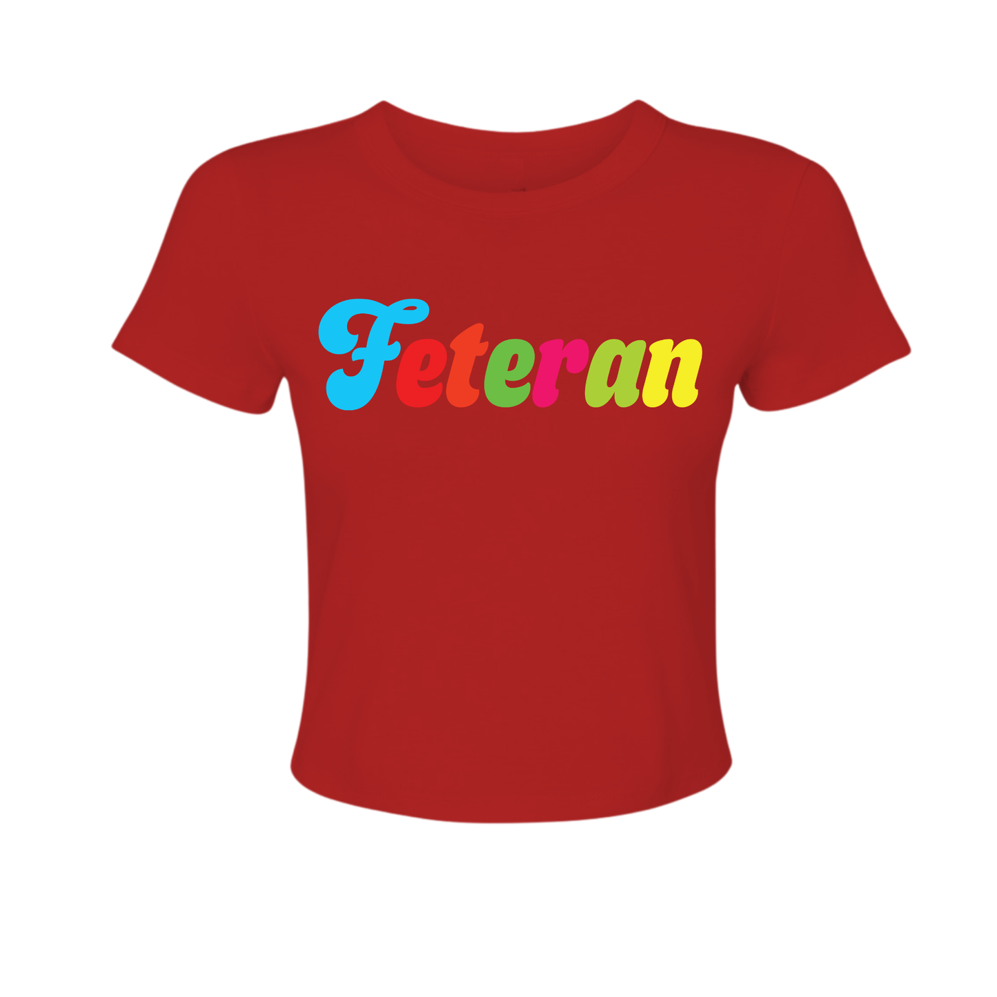 Feteran Script - Women's Baby Tee